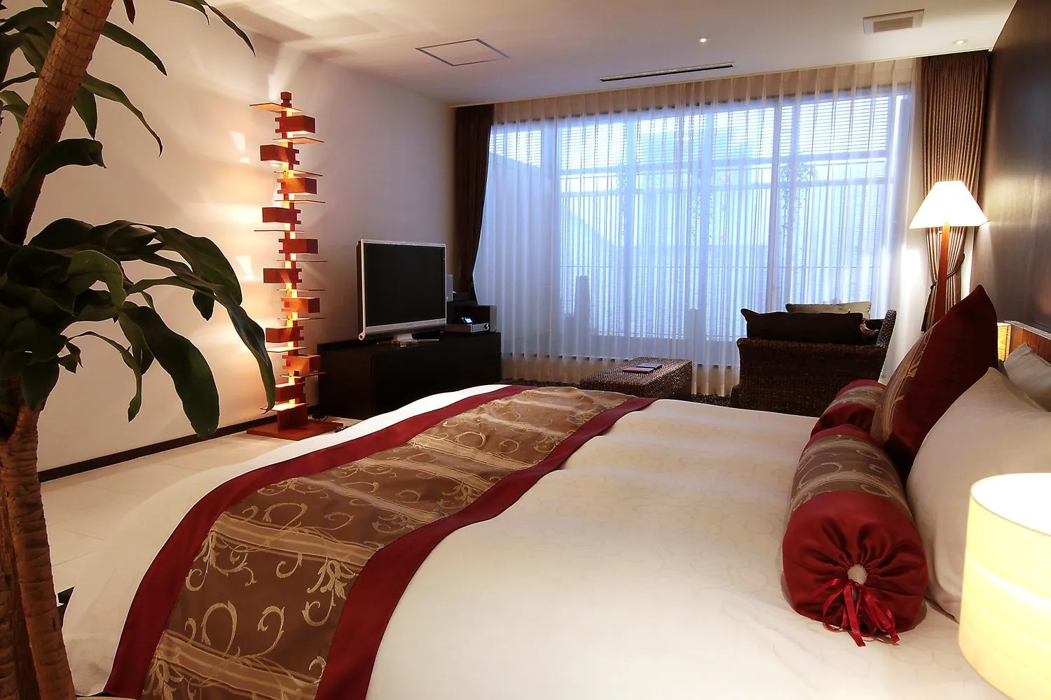 Bed in Kizashi The Suite Kyoto Gion