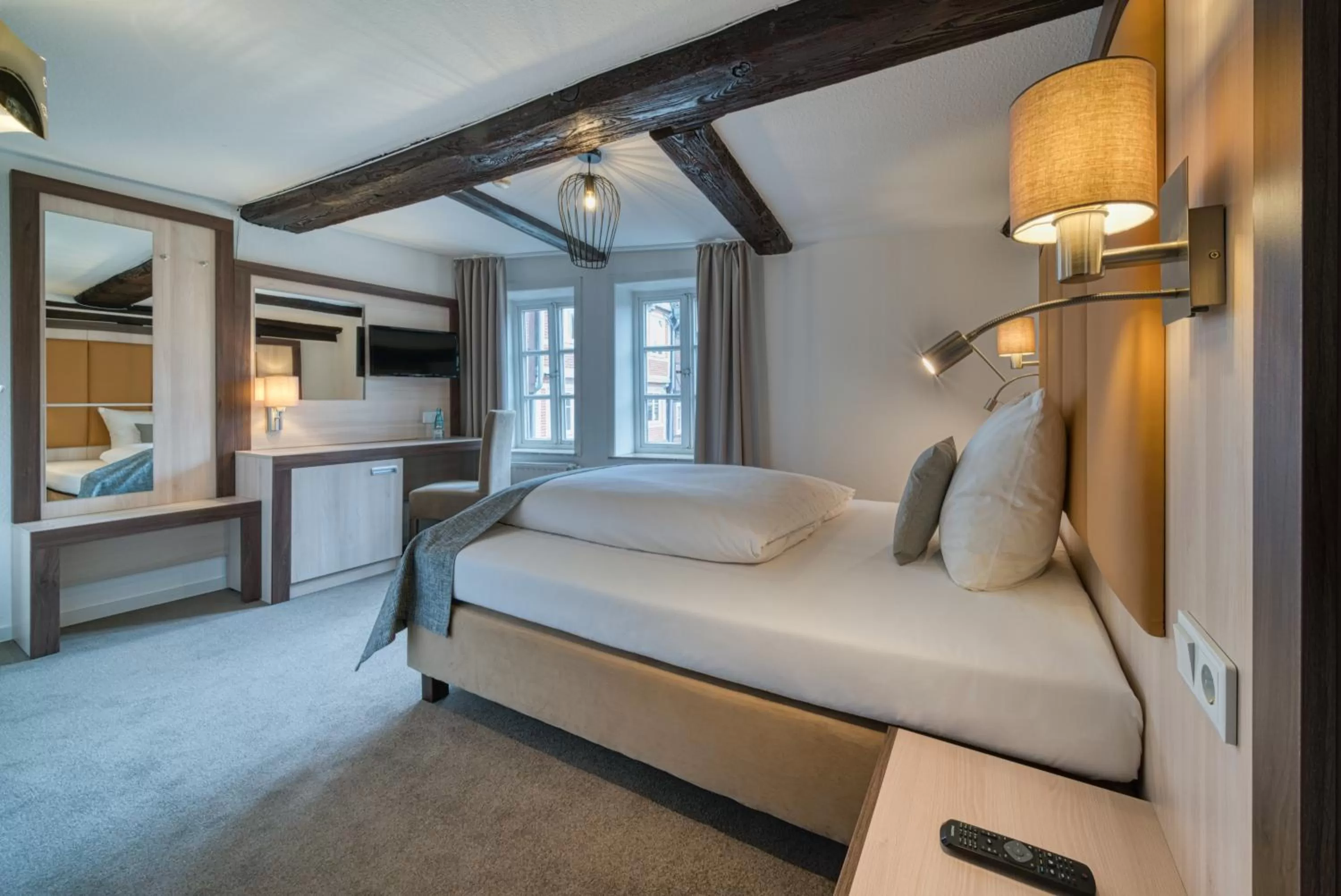 Bed in Hotel Am Fischmarkt