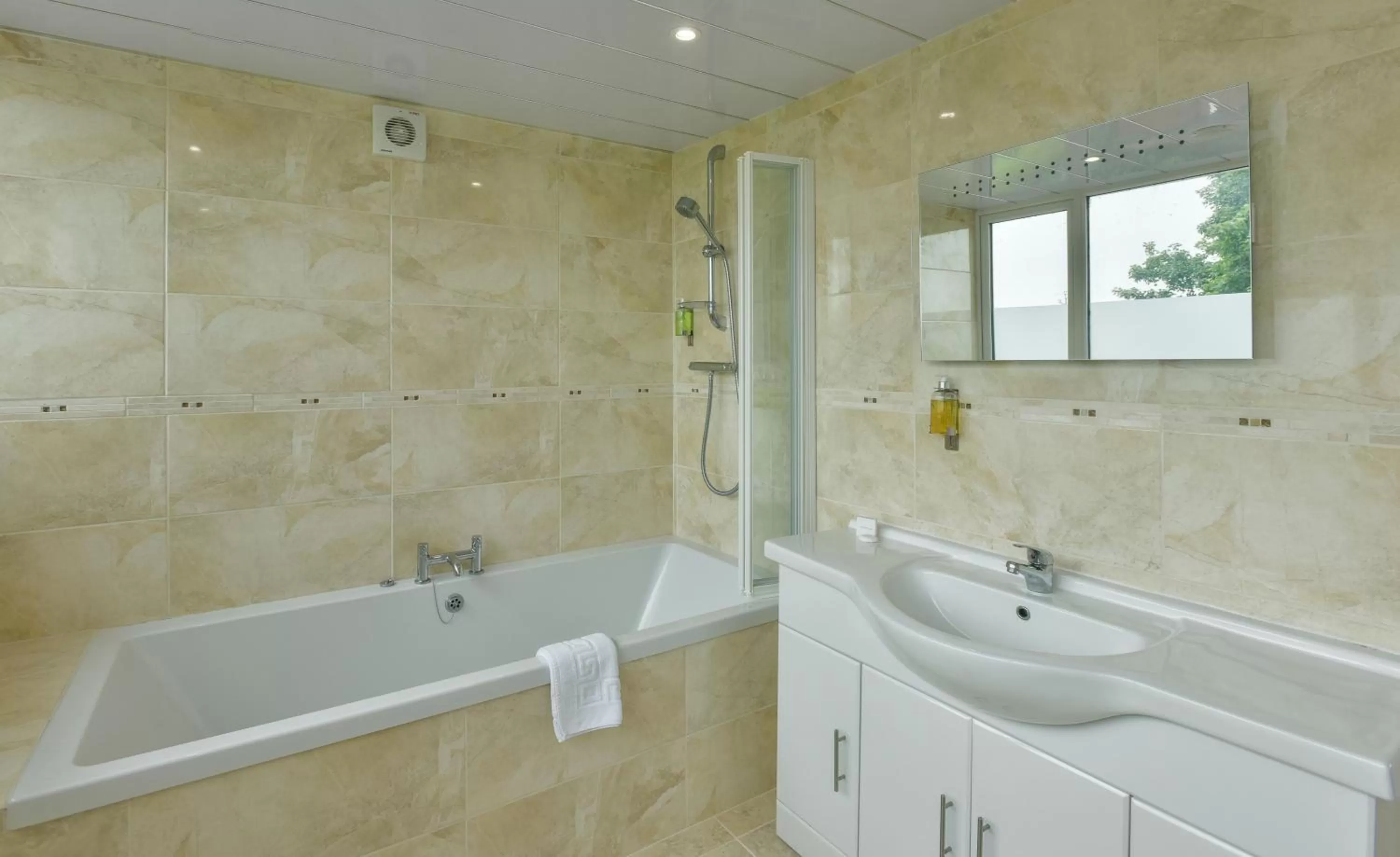 Bathroom in Edenhall Country Hotel