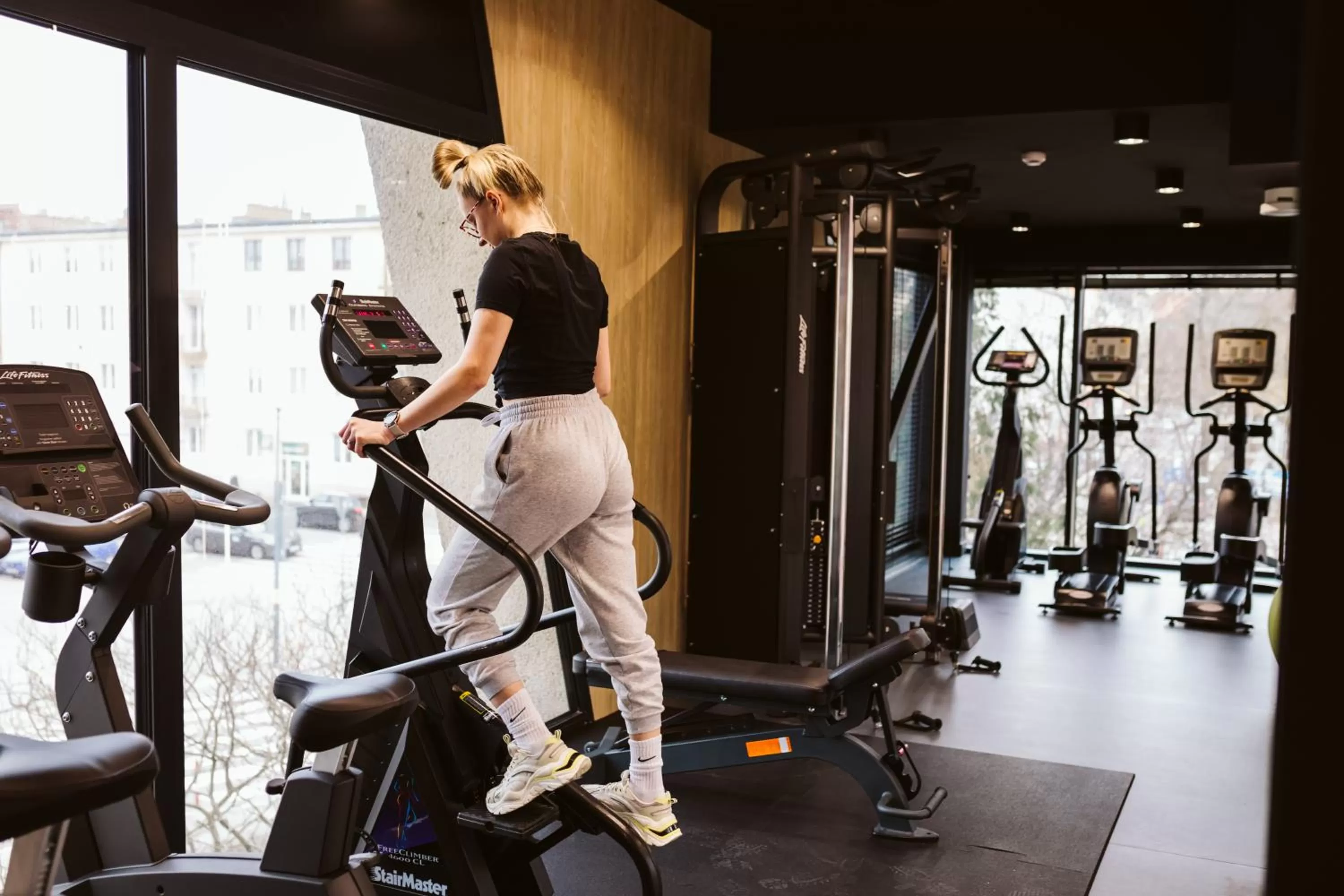 Fitness centre/facilities in Hotel New Skanpol