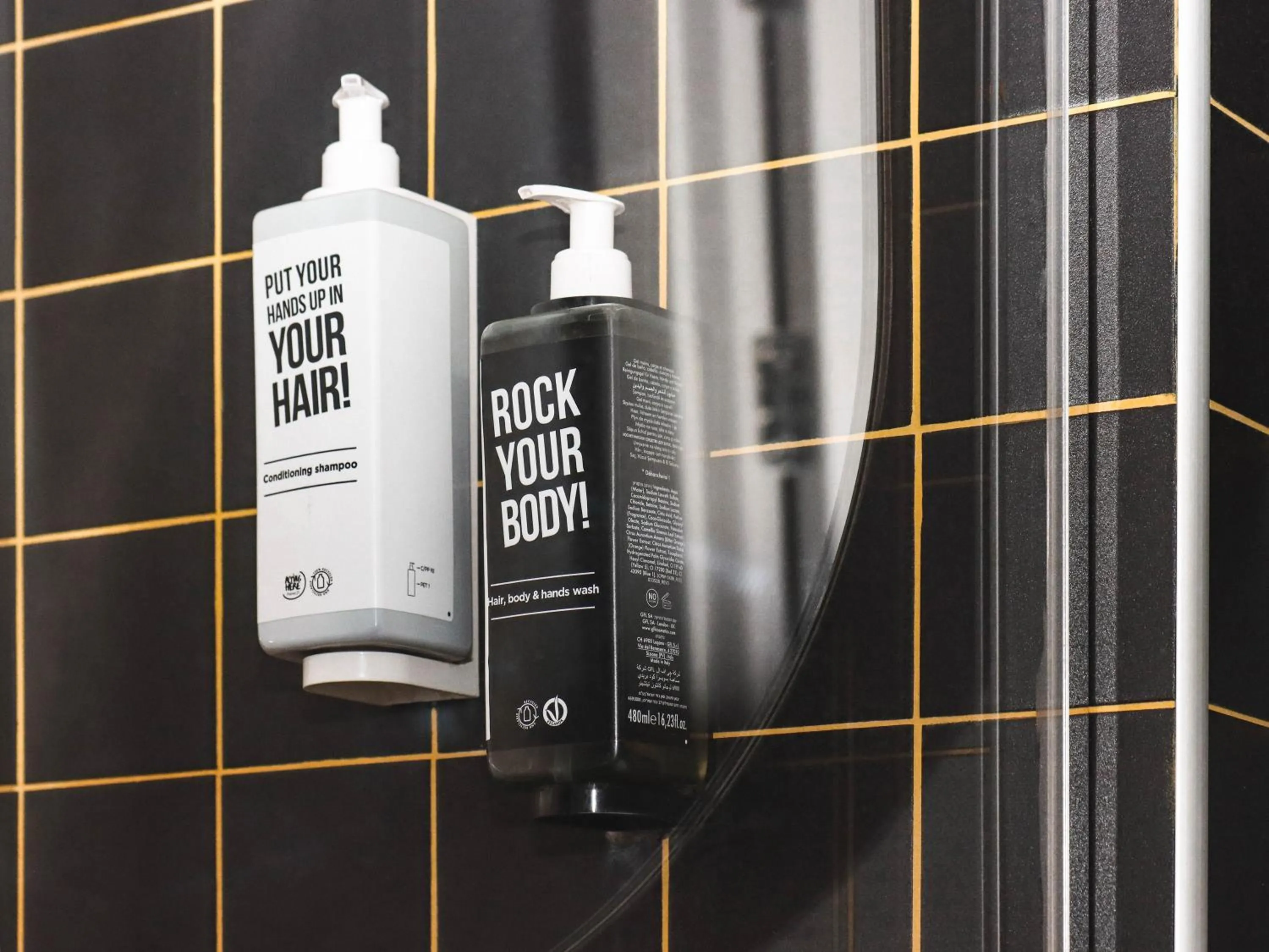 Bathroom in ibis Almaty Jetisu