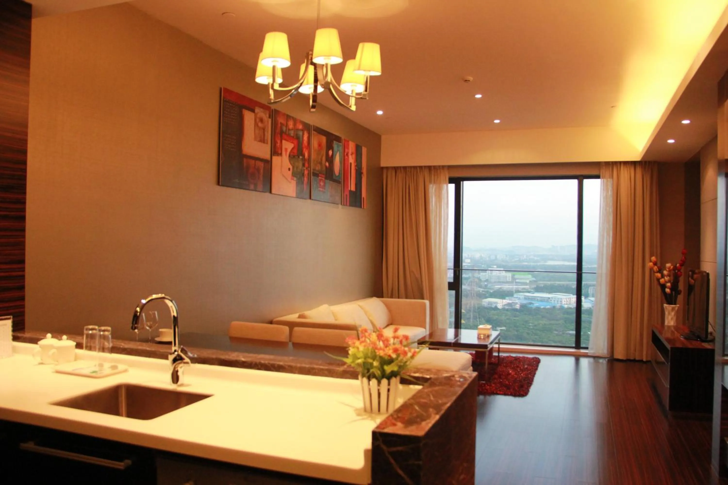 Living room in Guangzhou Xing Yi International Apartment - Poly World Branch