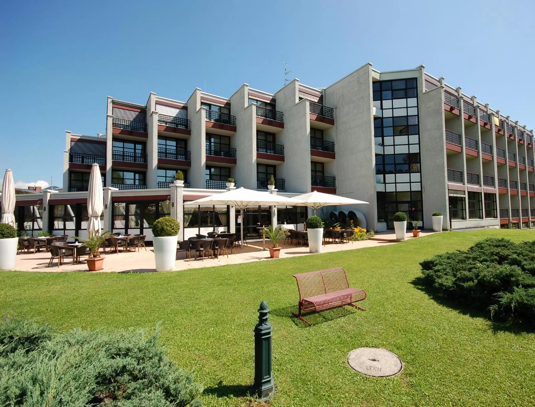 Garden in Parkhotel Brunauer