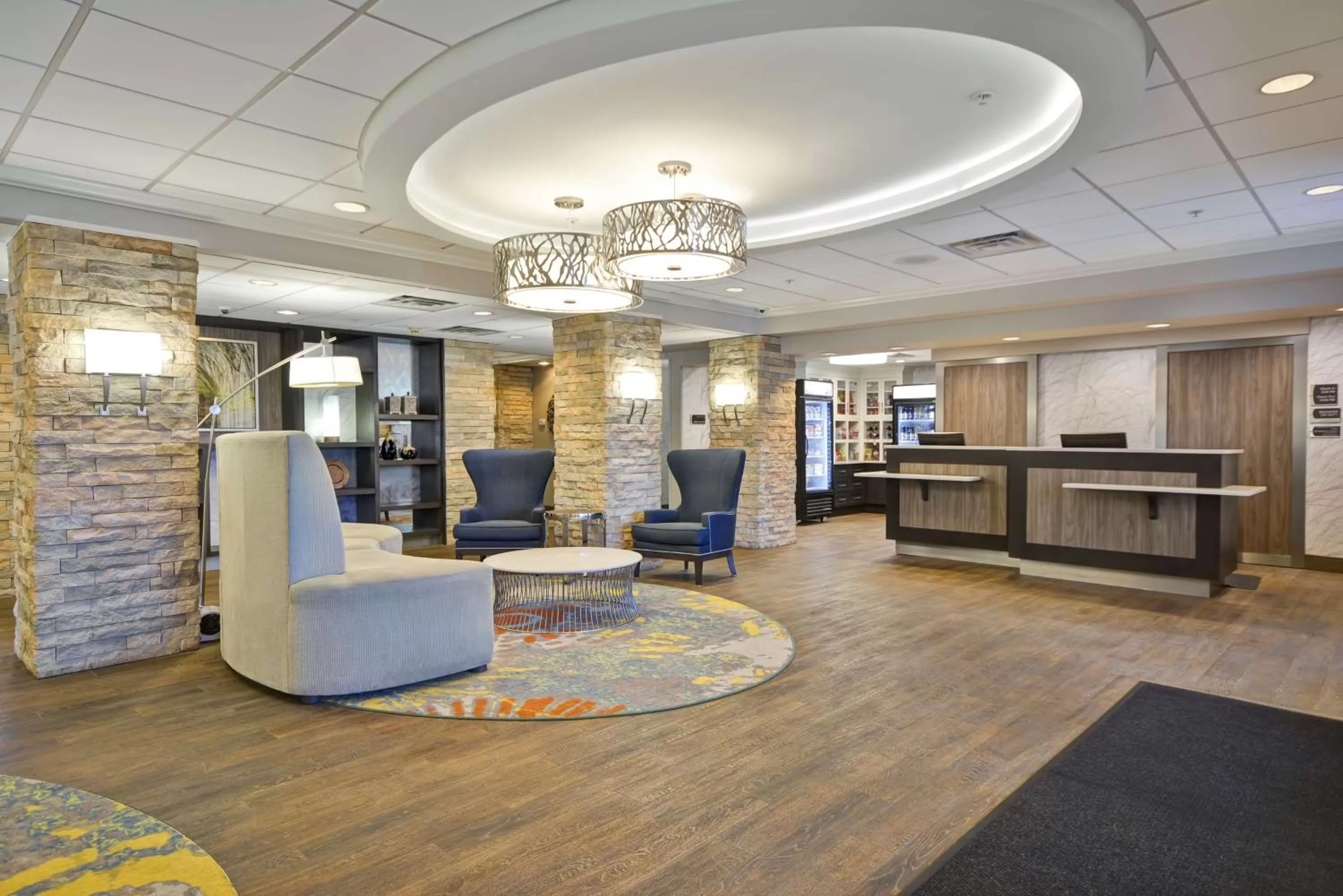 Lobby or reception in Homewood Suites Durham-Chapel Hill I-40