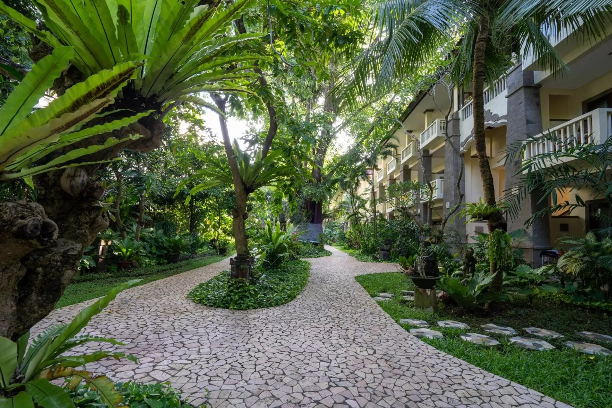 Garden in Hotel Kumala Pantai