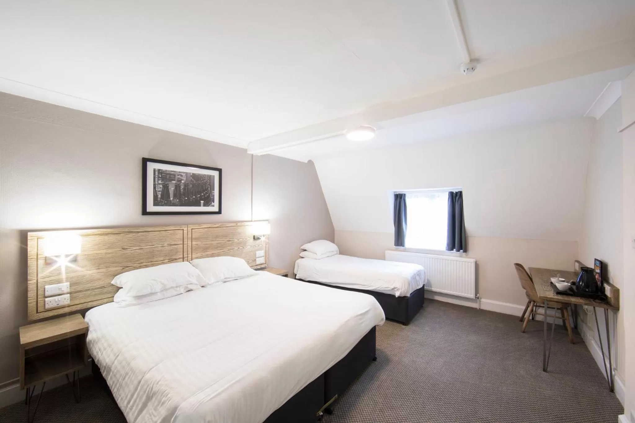 Photo of the whole room, Bed in Half Moon, Sherborne by Marston's Inns