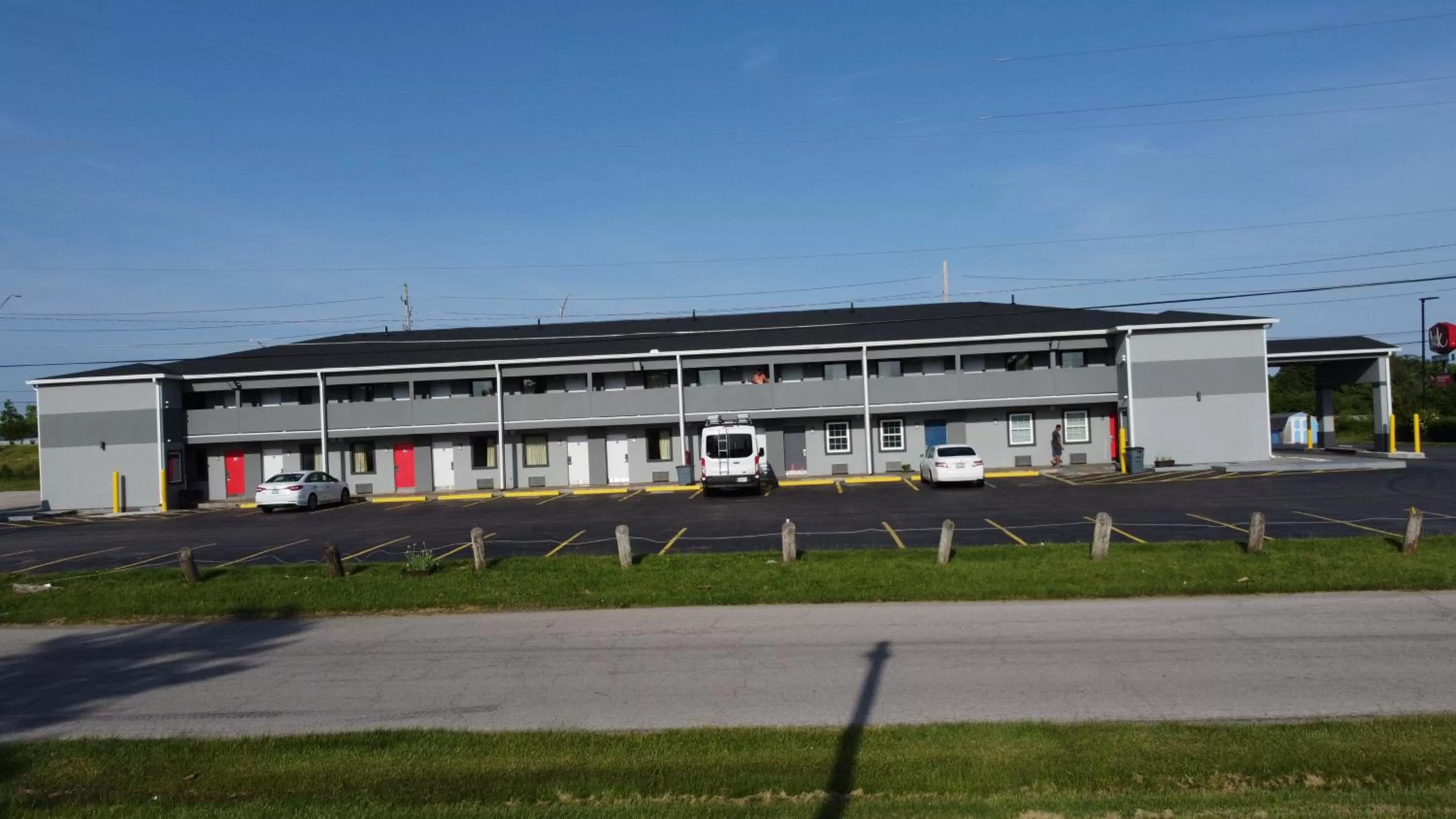 Property building in Days Inn by Wyndham Indianapolis East Post Road