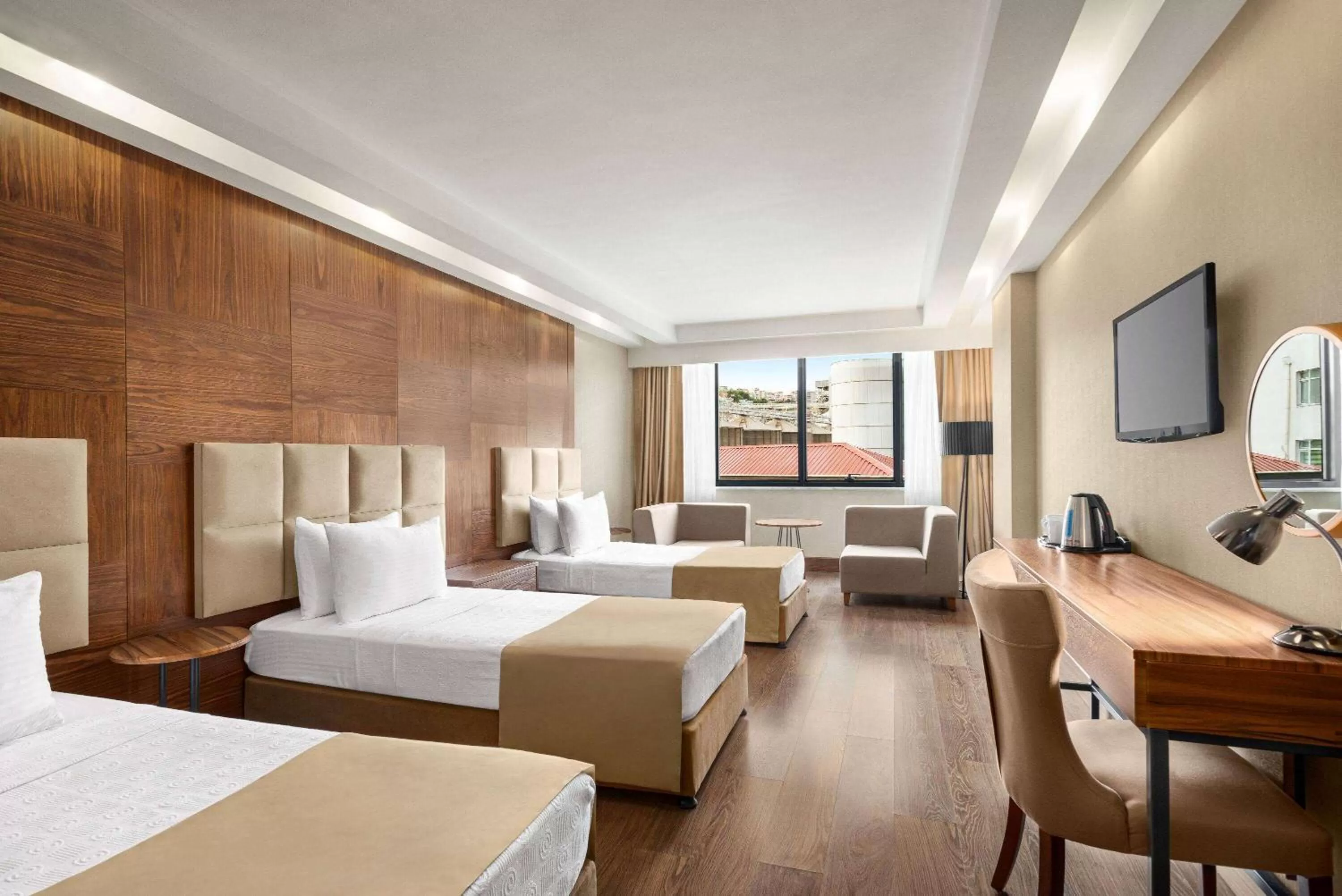 Bedroom, Bed in Ramada Plaza by Wyndham Samsun