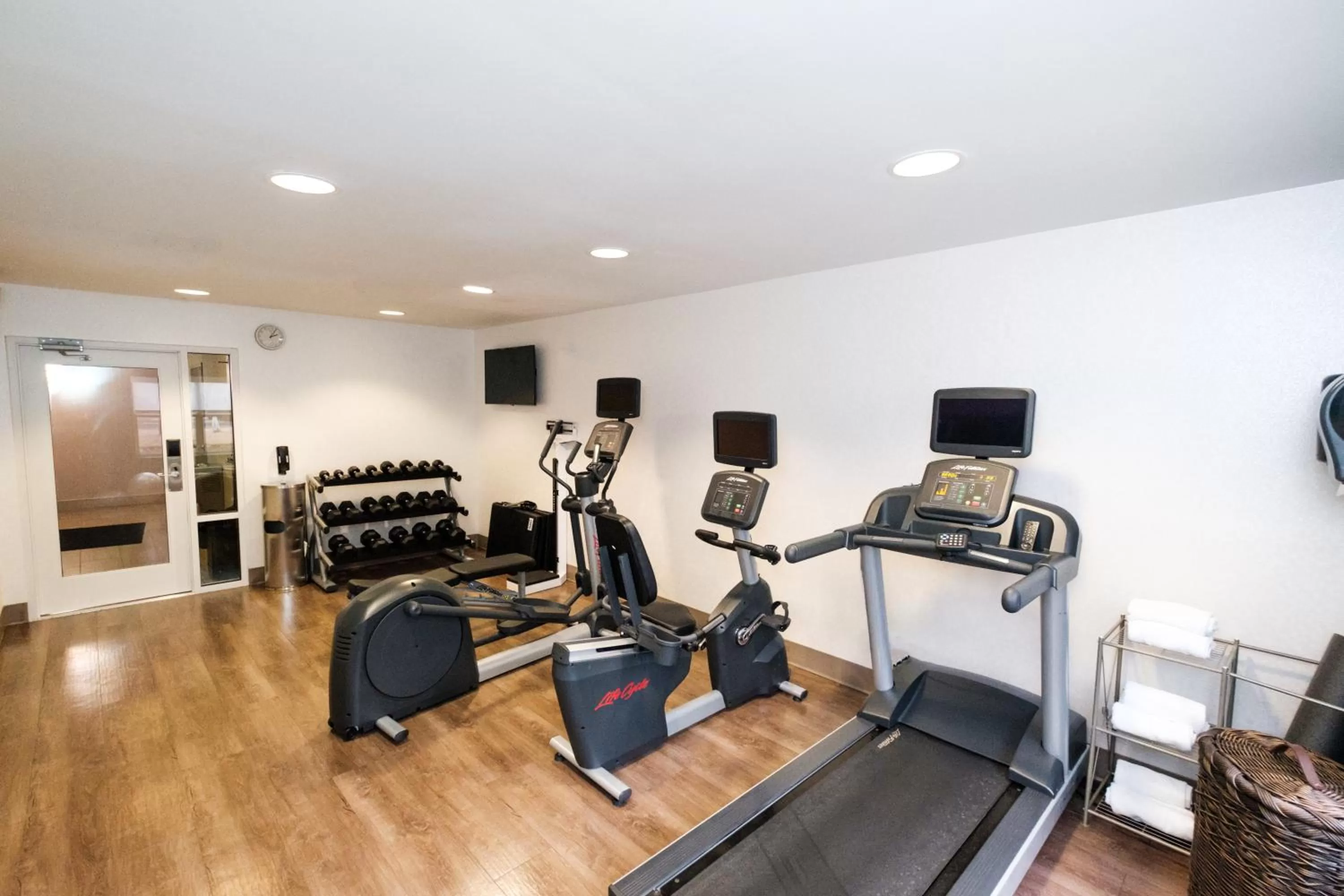 Fitness centre/facilities in Holiday Inn Express Alpharetta - Roswell by IHG