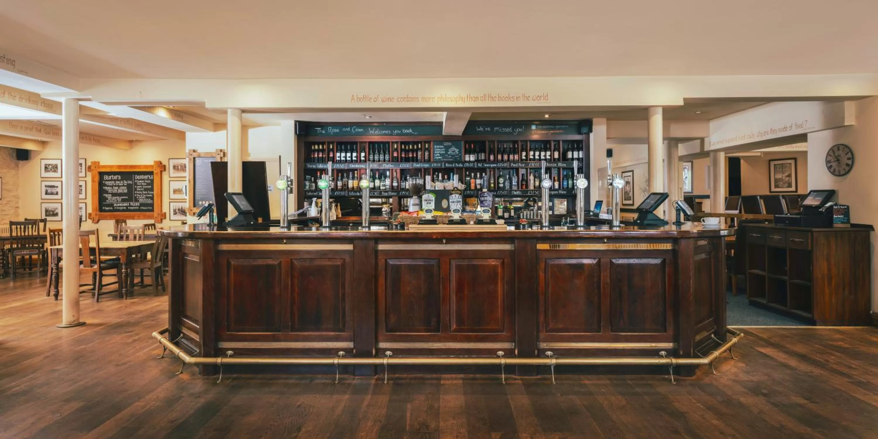 Restaurant/places to eat in Rose and Crown Yealmpton