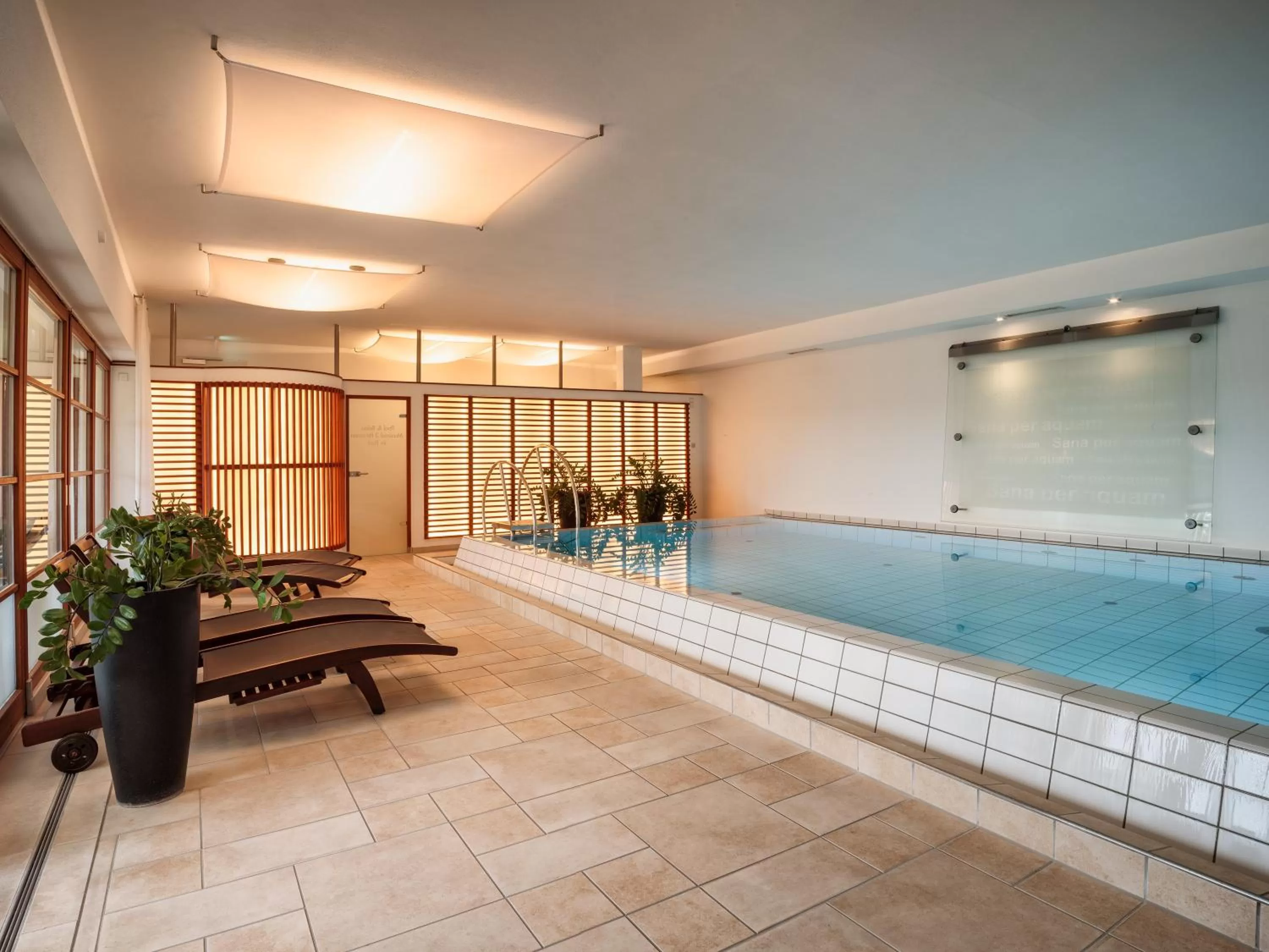 Spa and wellness centre/facilities in Romantik Hotel Hirschen