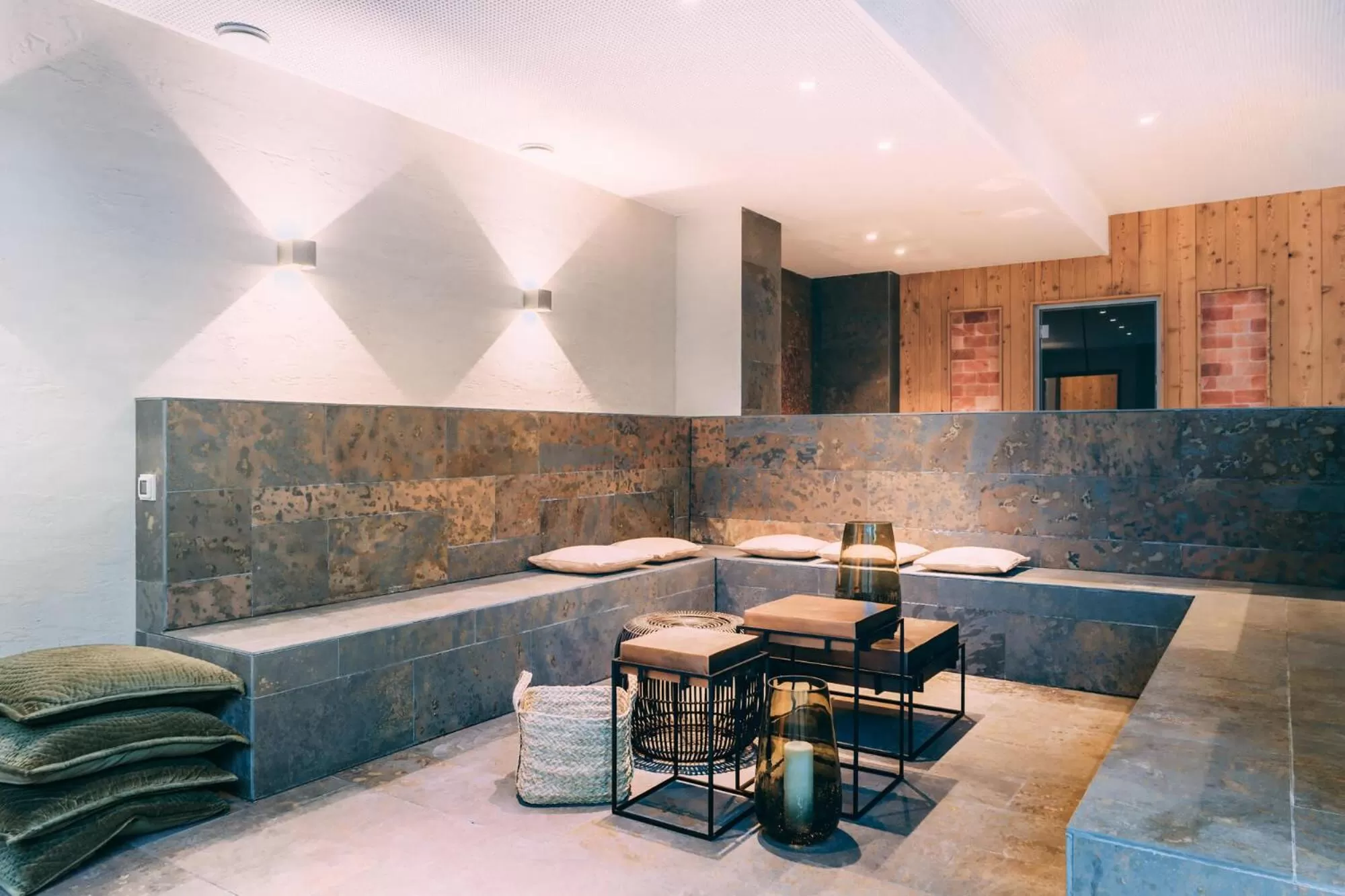 Sauna in Gut Hügle Erlebnishof & Spa