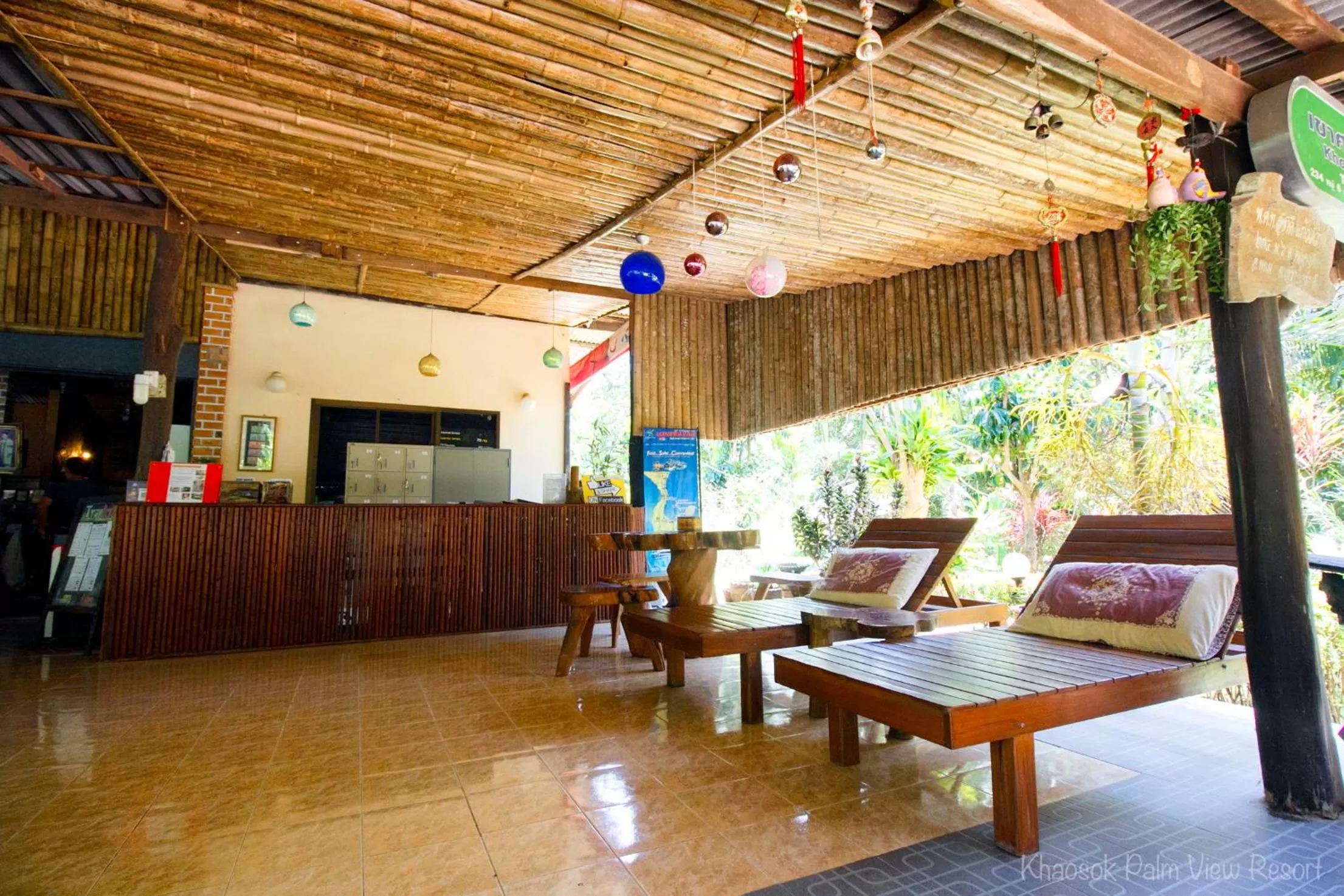 Lobby or reception in Khao Sok Palmview Resort