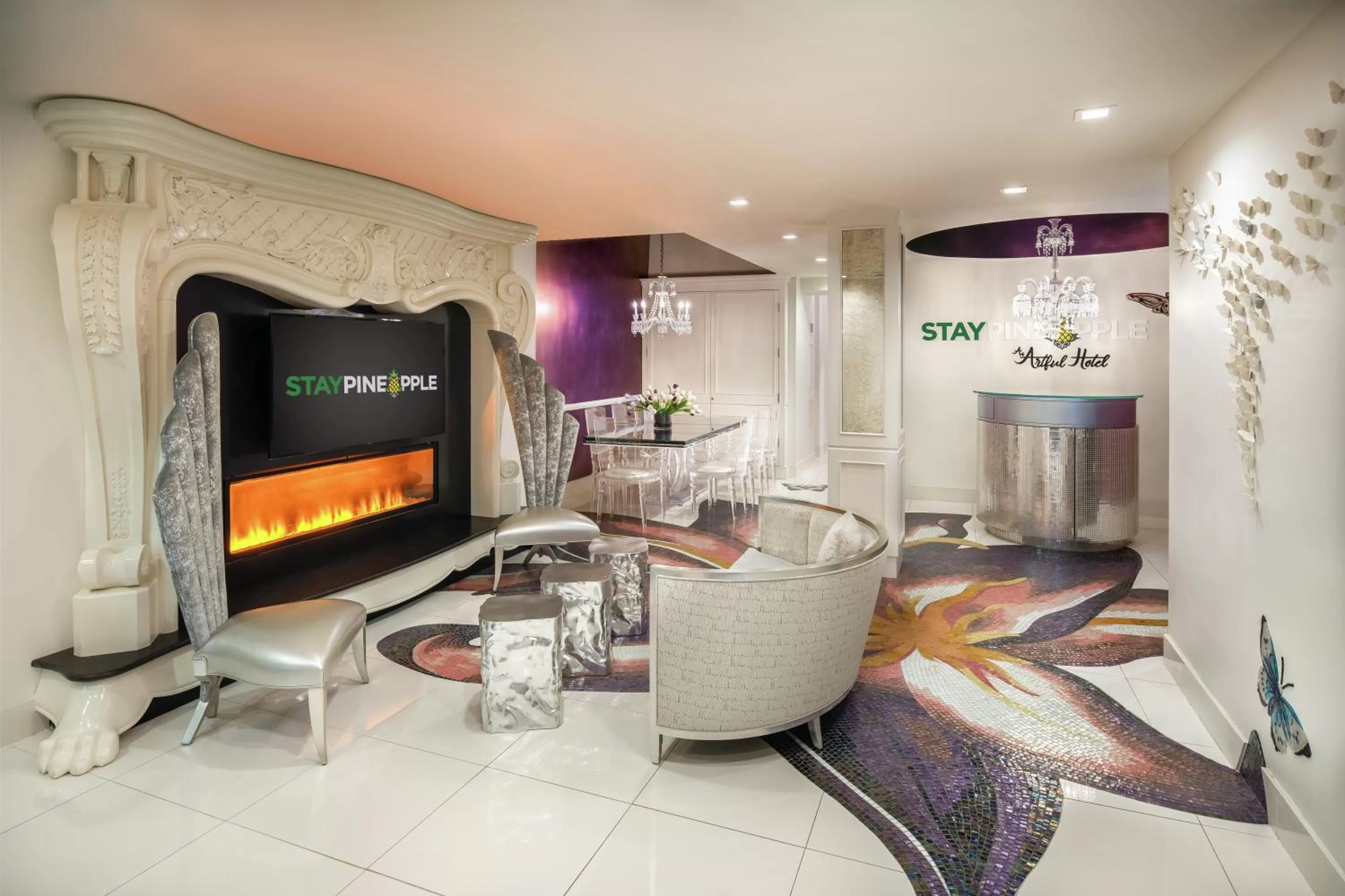 Lobby or reception in Staypineapple, An Artful Hotel, Midtown New York