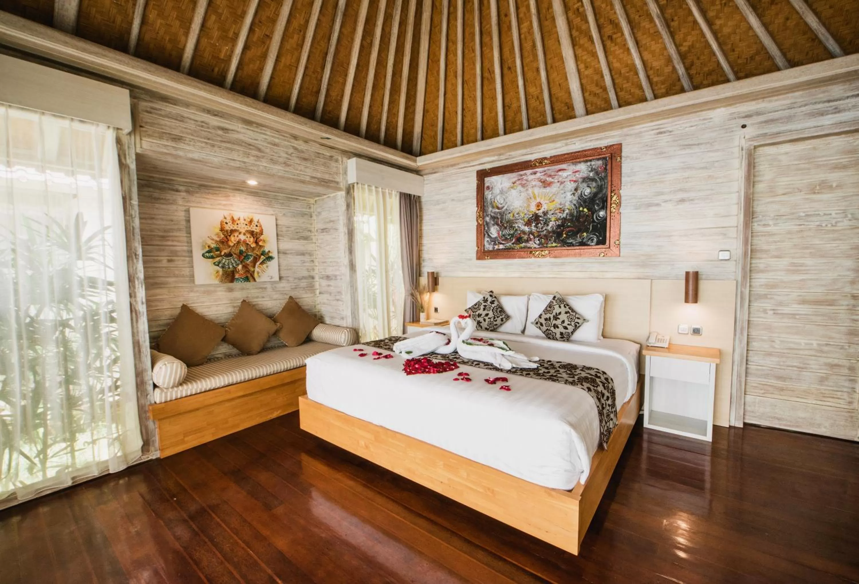 Property building, Bed in The Angkal Resort