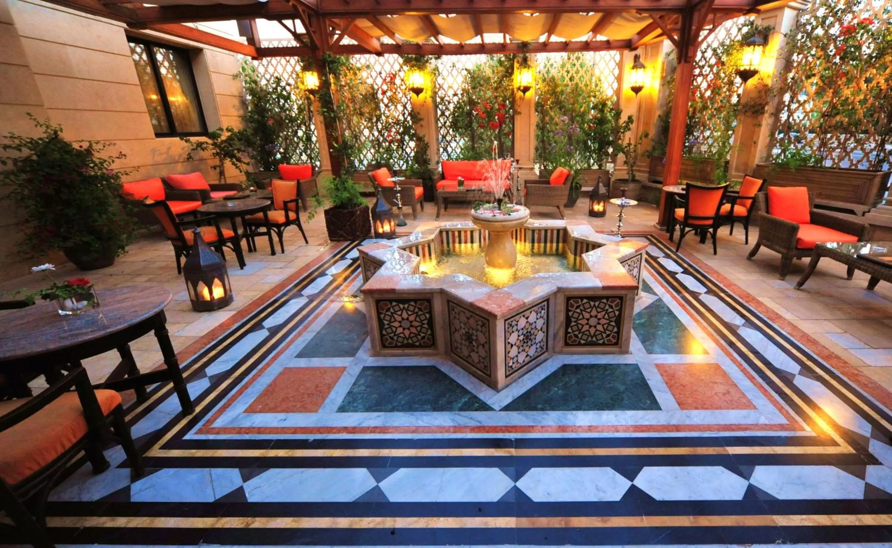 Decorative detail in Regency Palace Amman