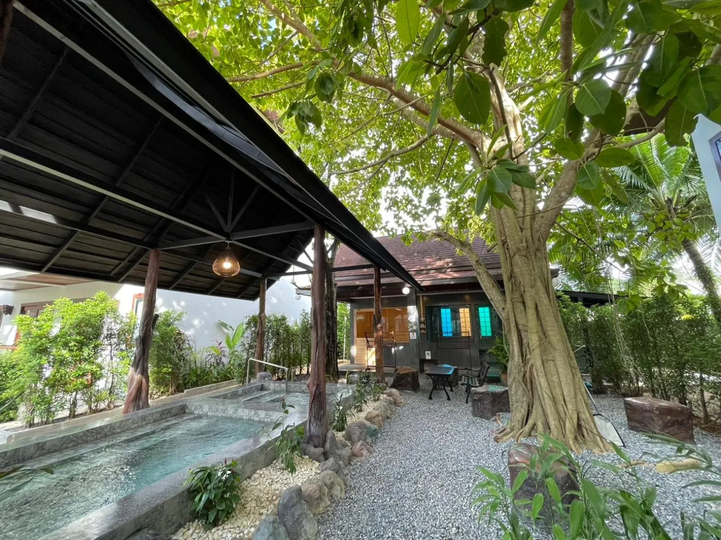 Hot Spring Bath in T-Villa Phuket