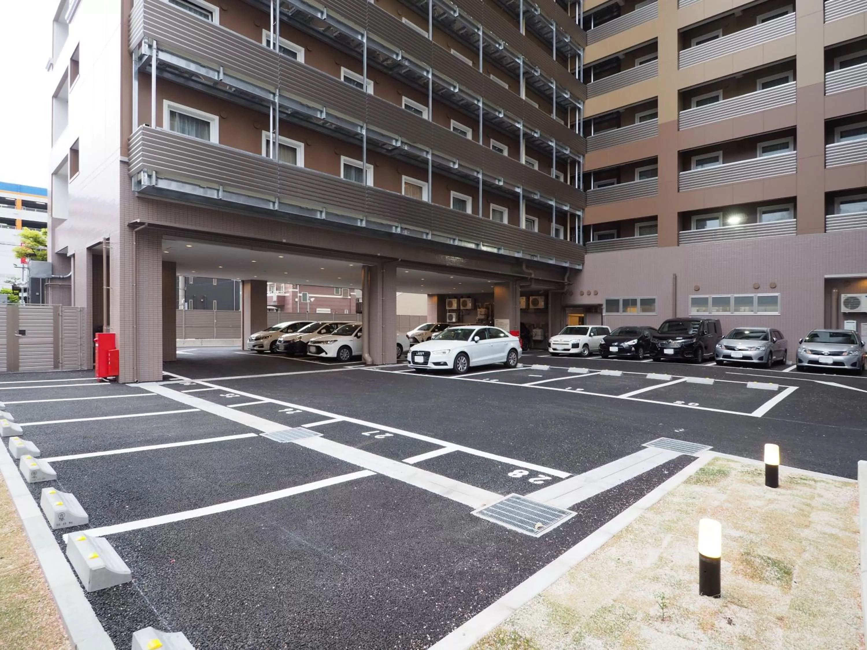 Parking in Toyoko Inn Nagoya Meieki Minami