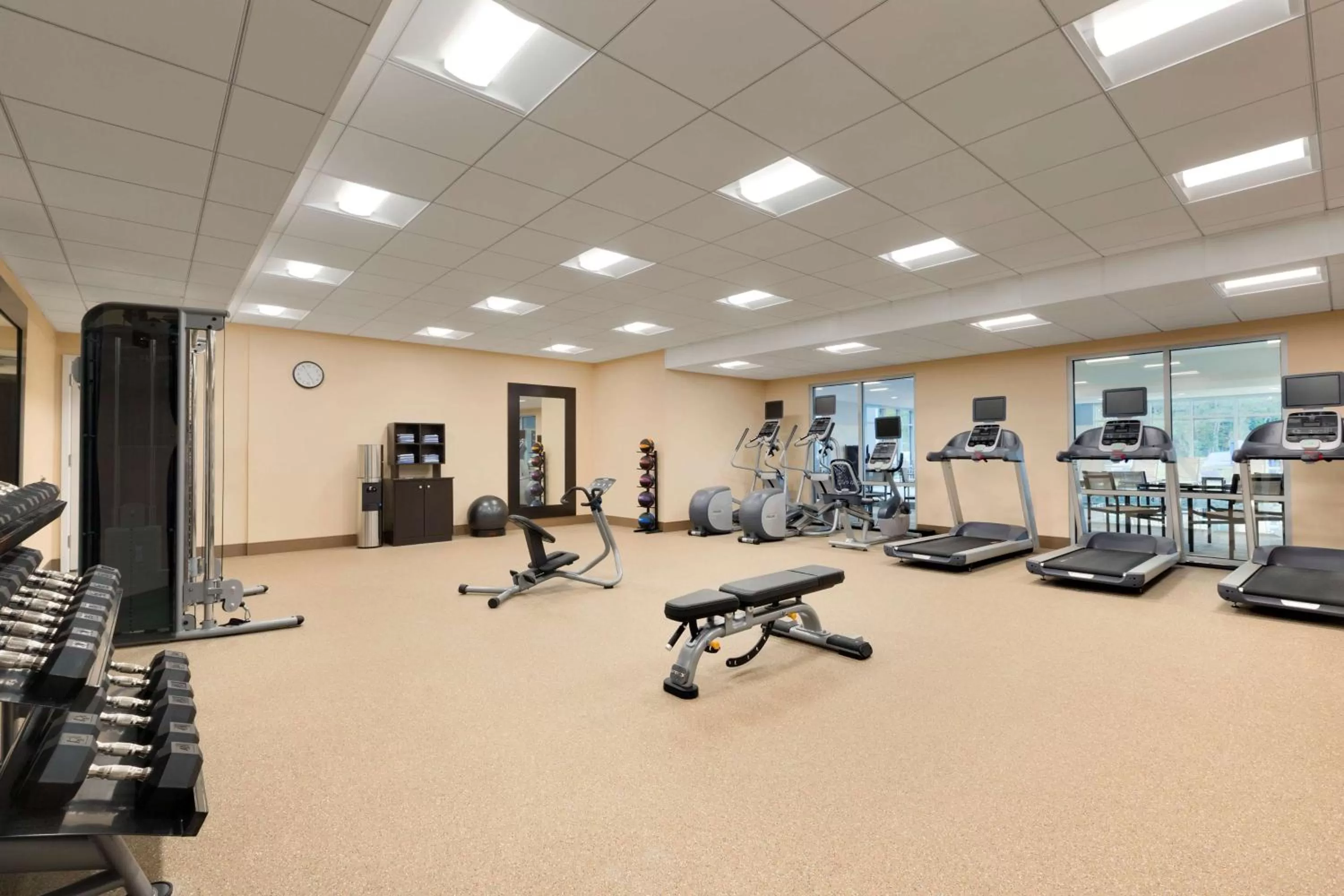 Fitness centre/facilities in Homewood Suites By Hilton Augusta