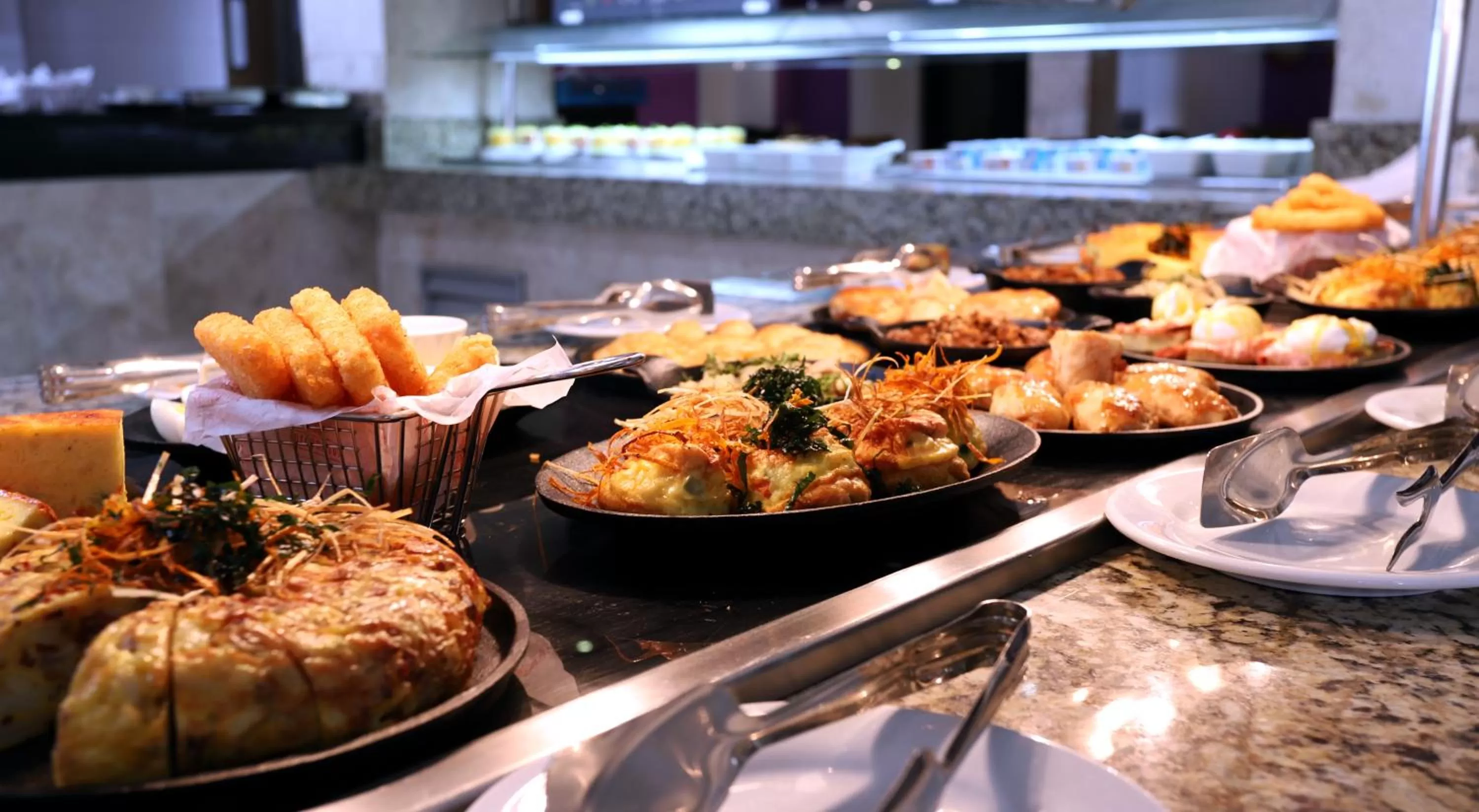 Food close-up in Adhara Hacienda Cancun