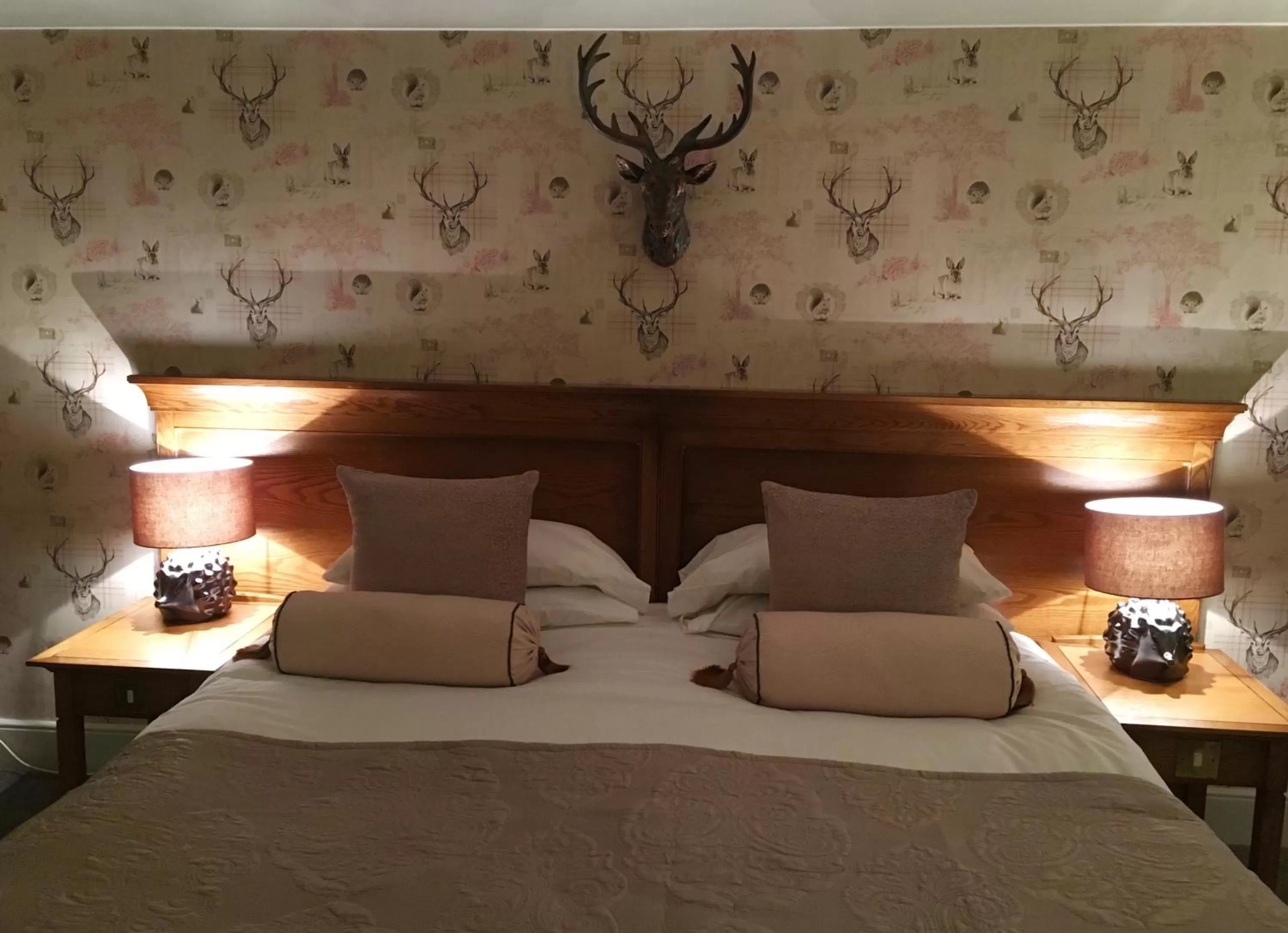 Bed in The Coach House Inn
