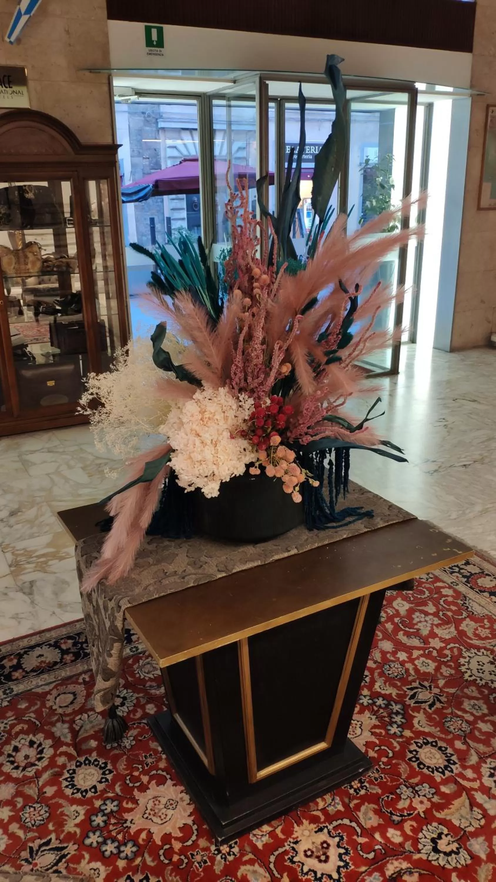 Lobby or reception in Grand Hotel Duomo