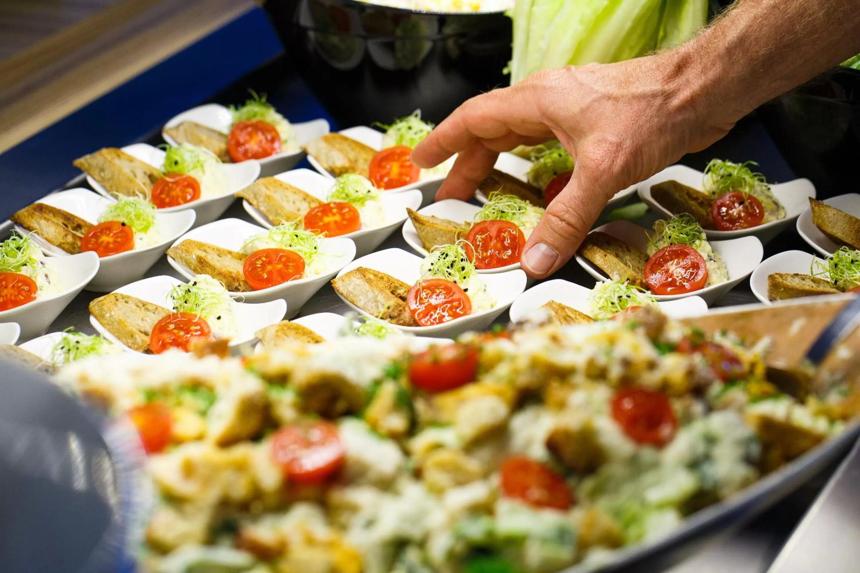 Food close-up in Gotthard Therme Hotel & Conference