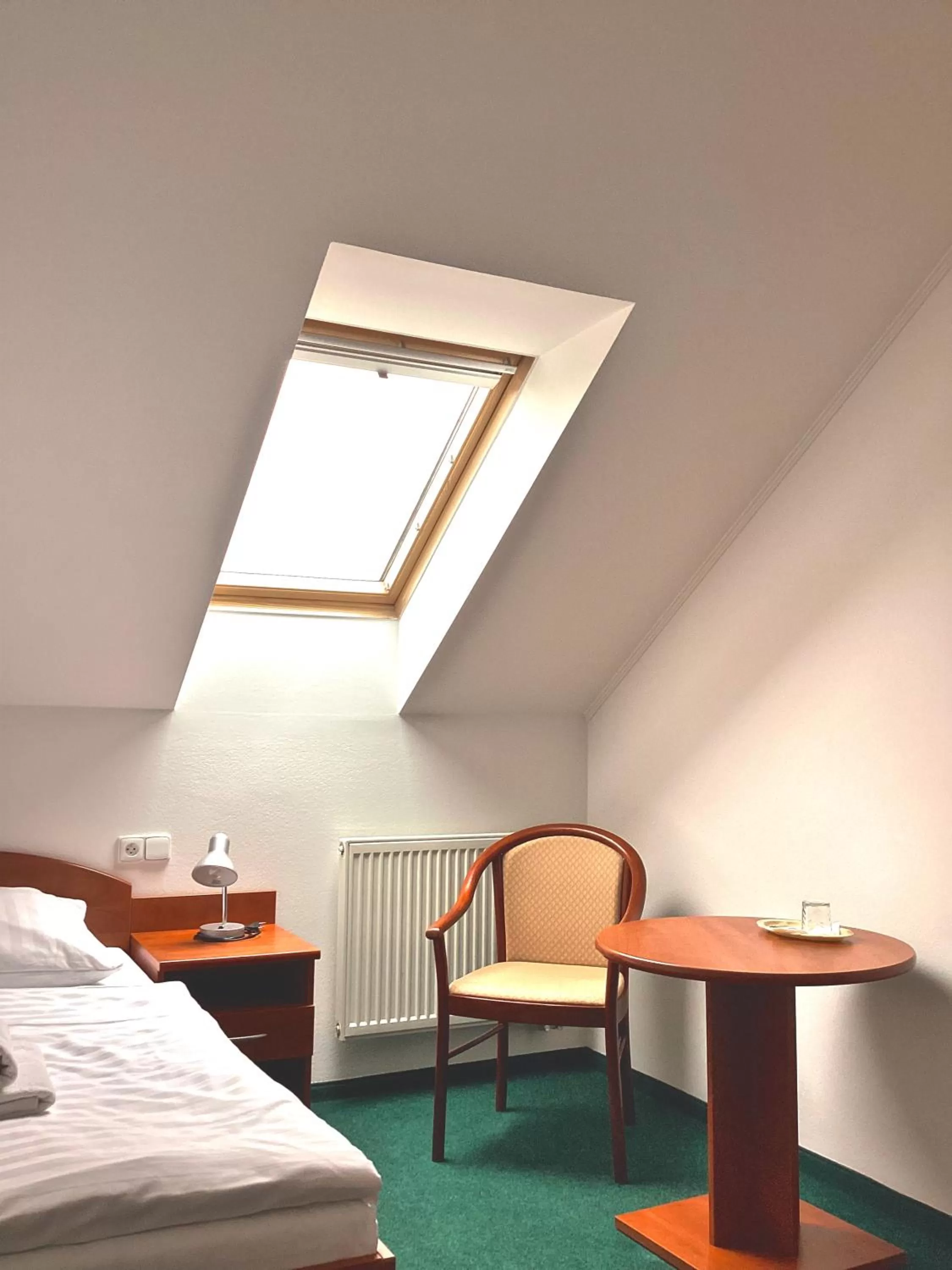 Bed in Hotel Karolina