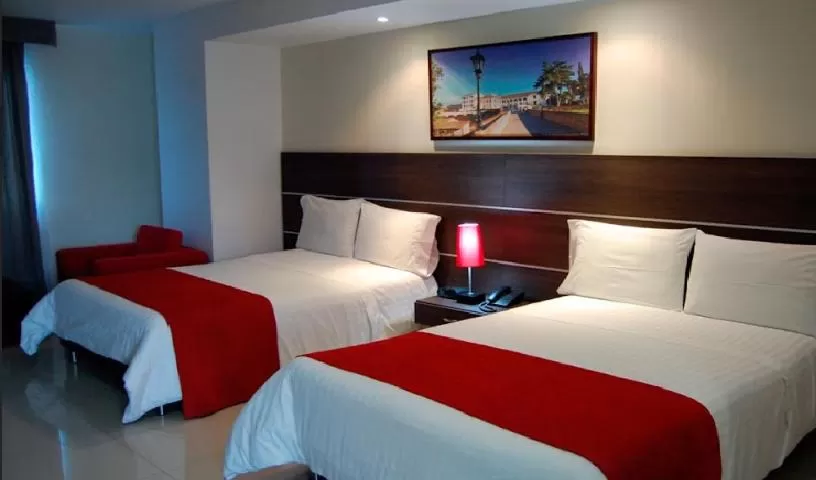 Bed in Hotel San Martin Popayan