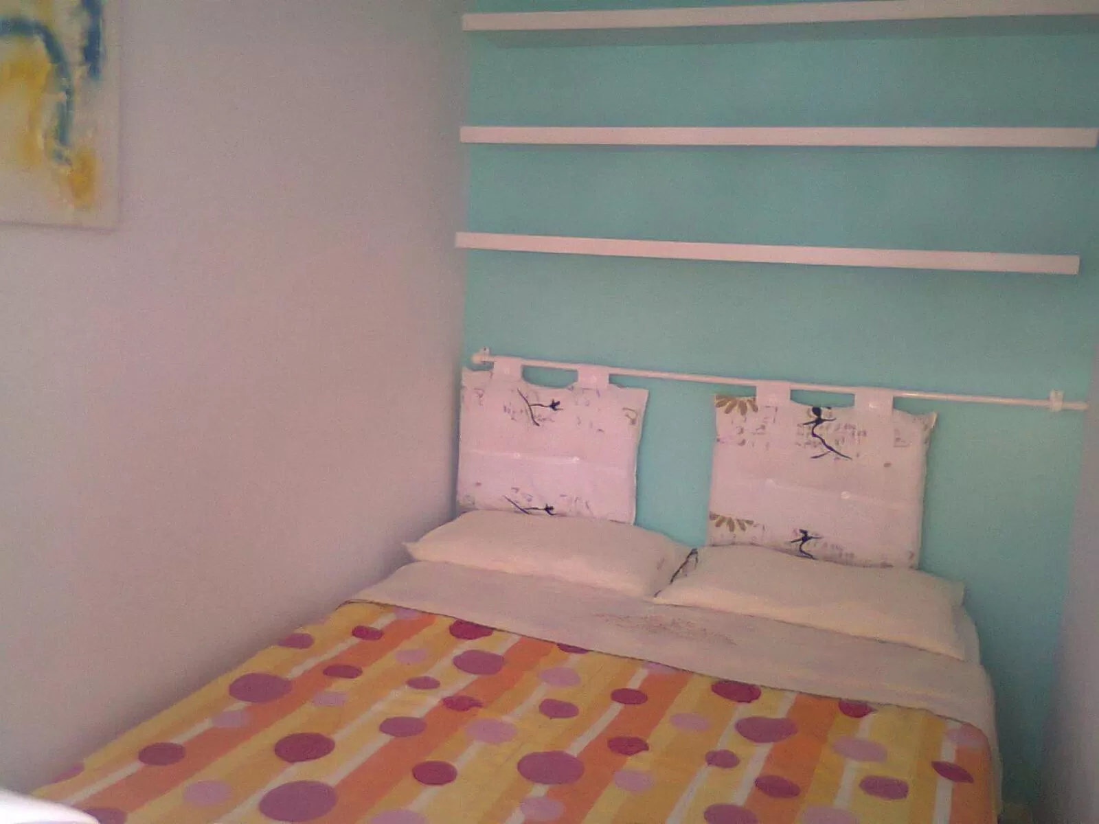 Bed in Pousada Âncora