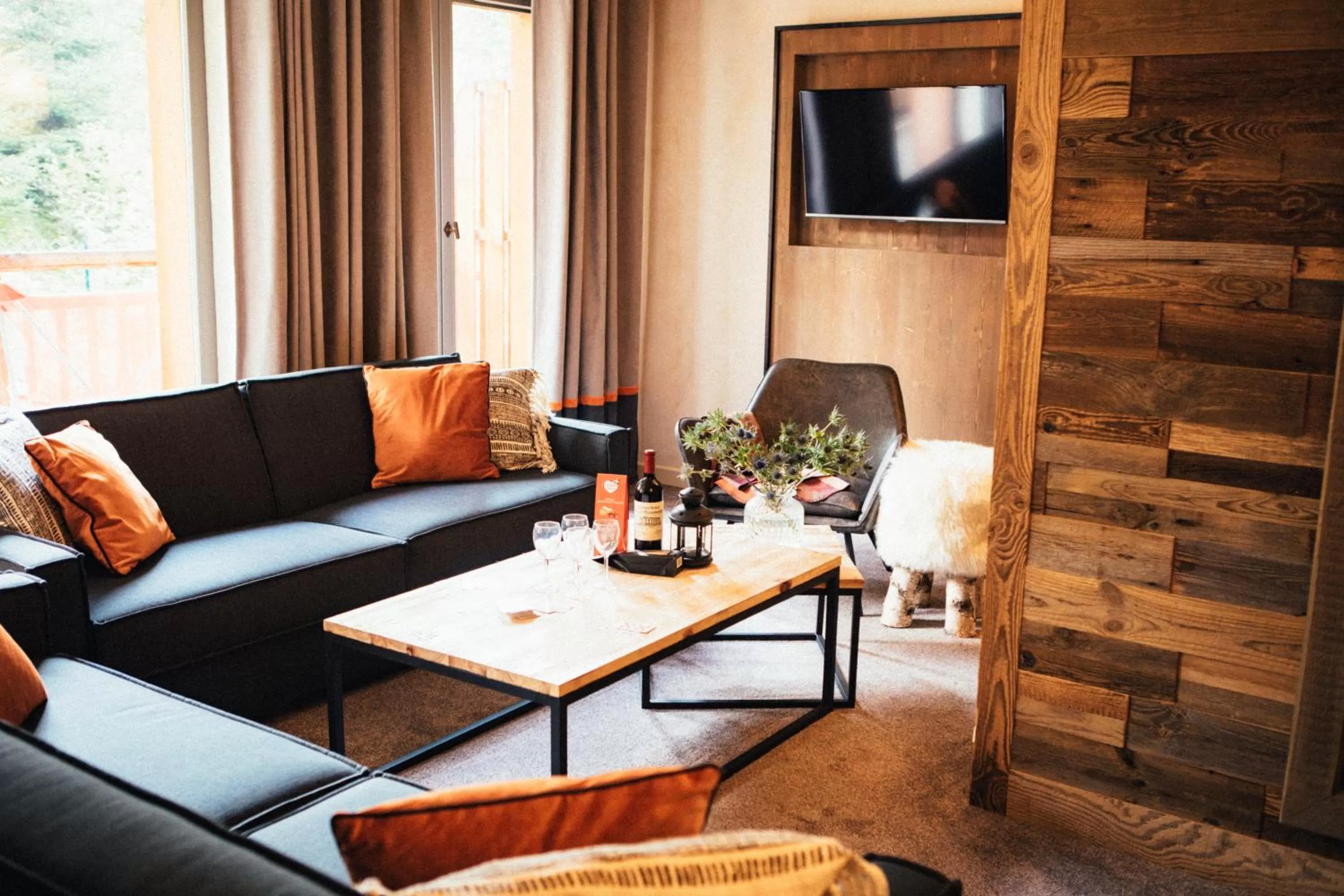 Living room, Seating Area in Hôtel L'Arboisie