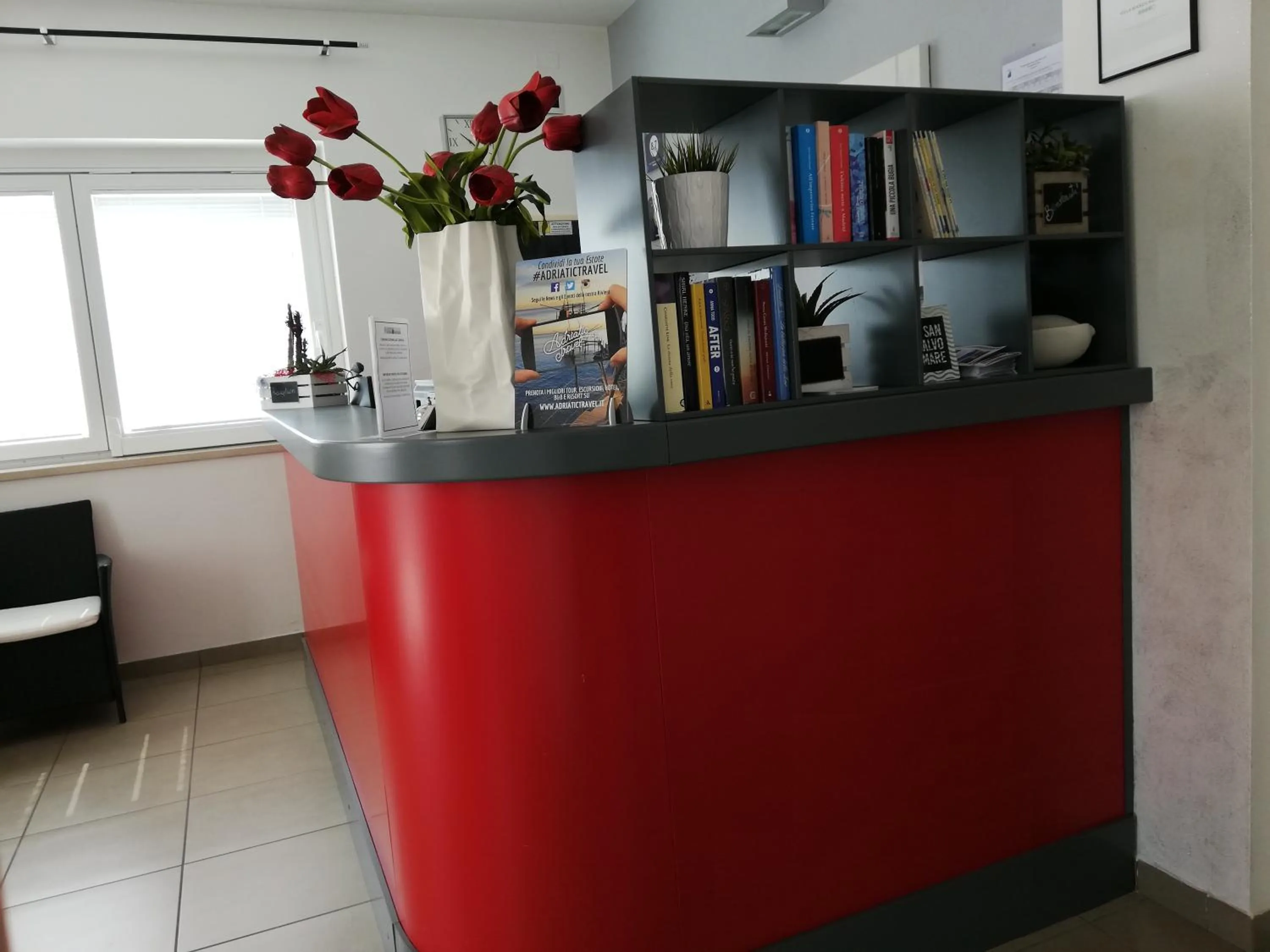 Lobby or reception in Hotel Villa Bianca