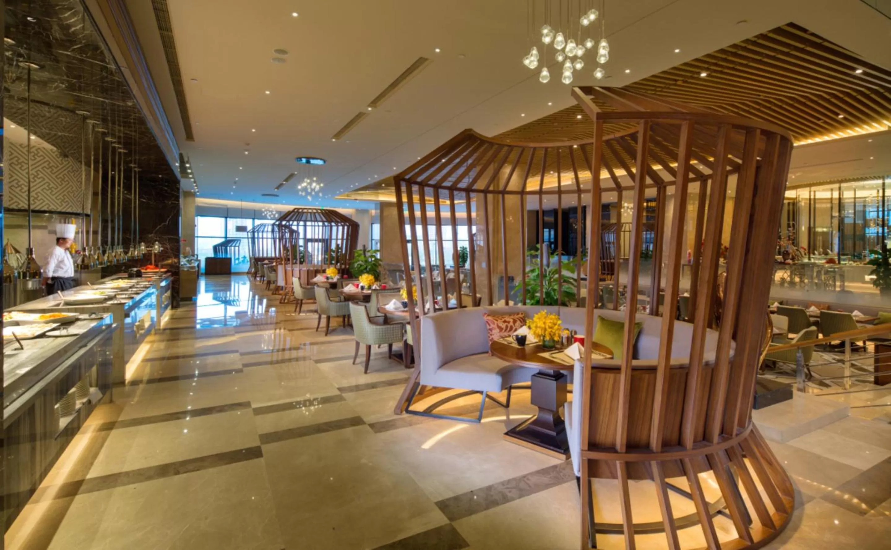 Restaurant/places to eat in Hilton Urumqi