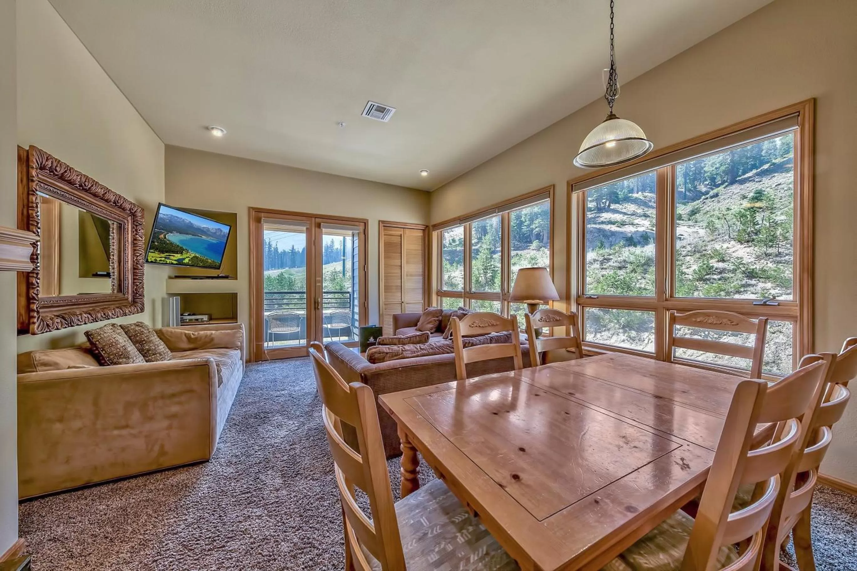 Living room in Kirkwood Mountain Resort Properties