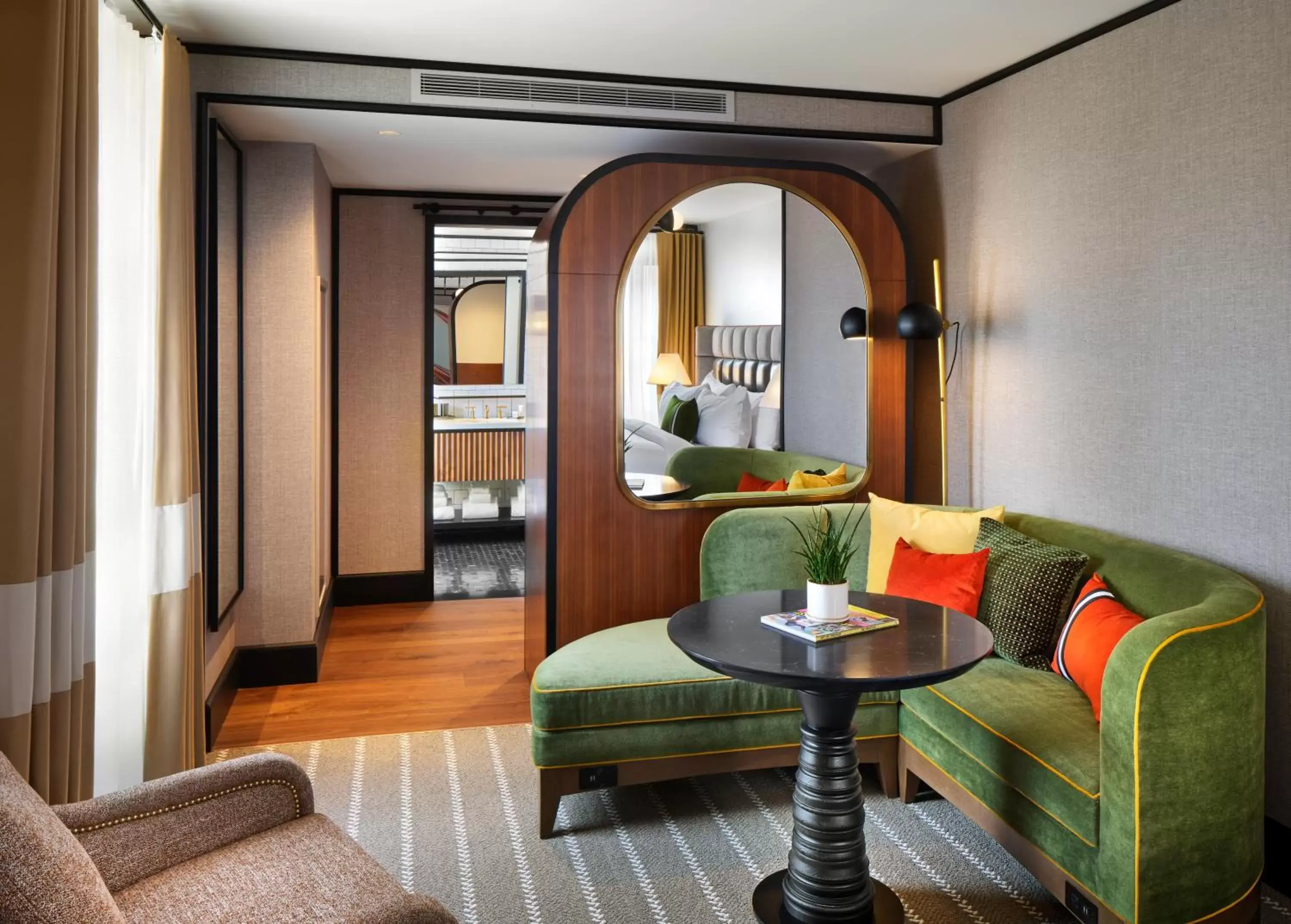 Corner King Suite in 21c Museum Hotel St Louis Corner King Suite in 21c Museum Hotel St Louis