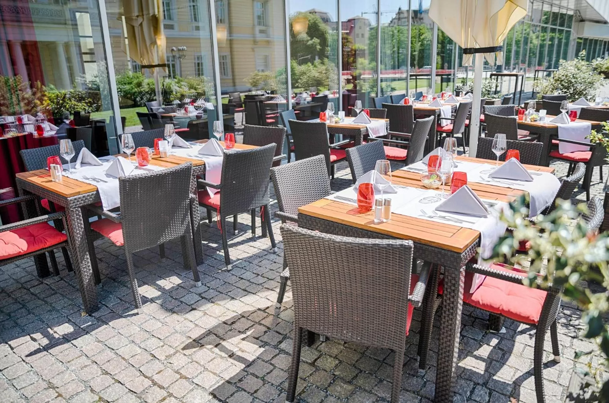 Restaurant/places to eat in Welcome Hotel Darmstadt City Center