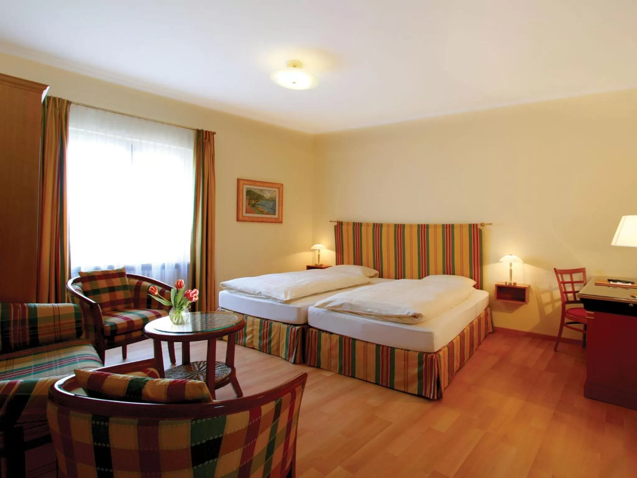 Bed in Hotel Garni Golf