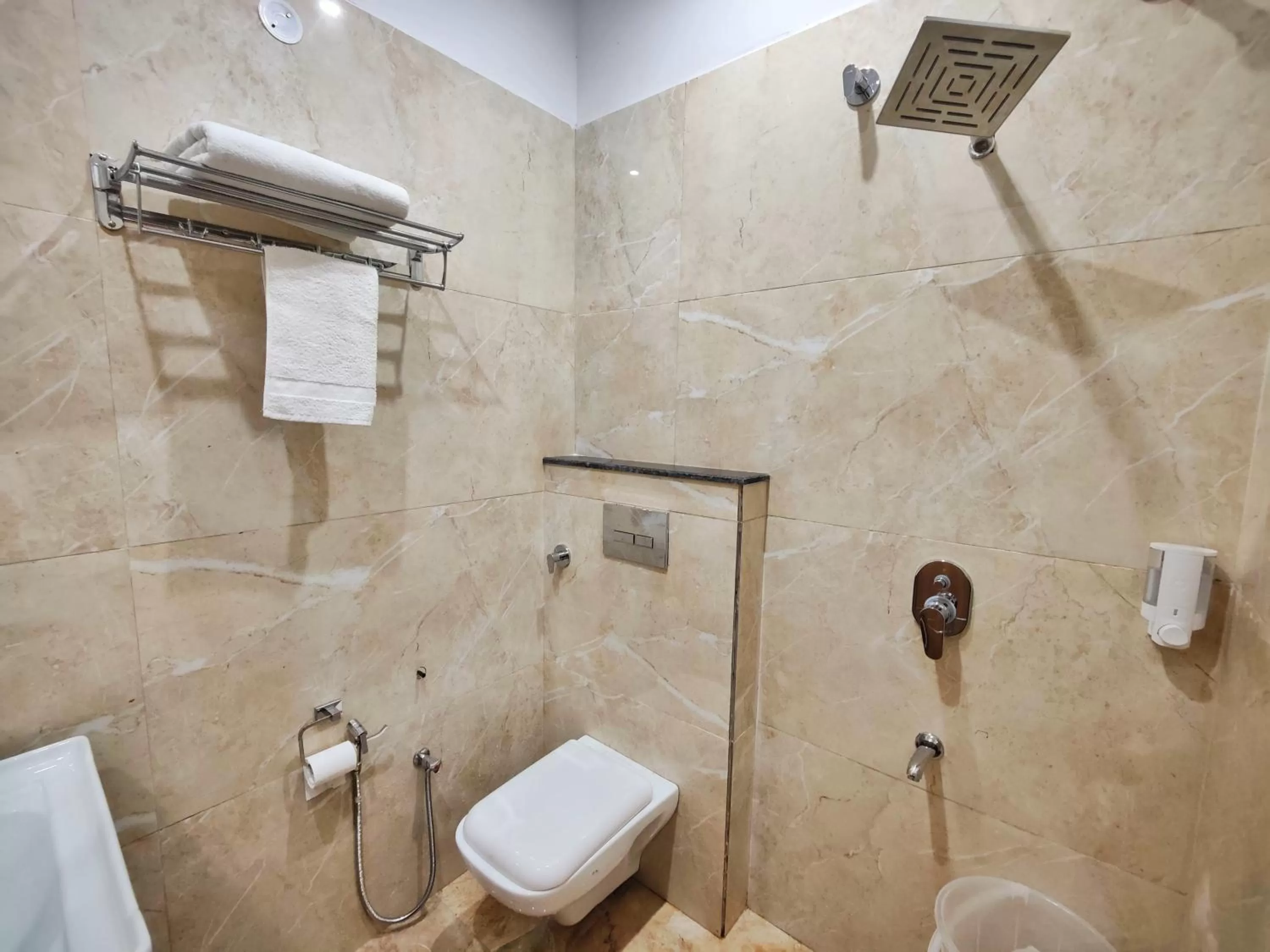 Shower in Hotel Park Hills