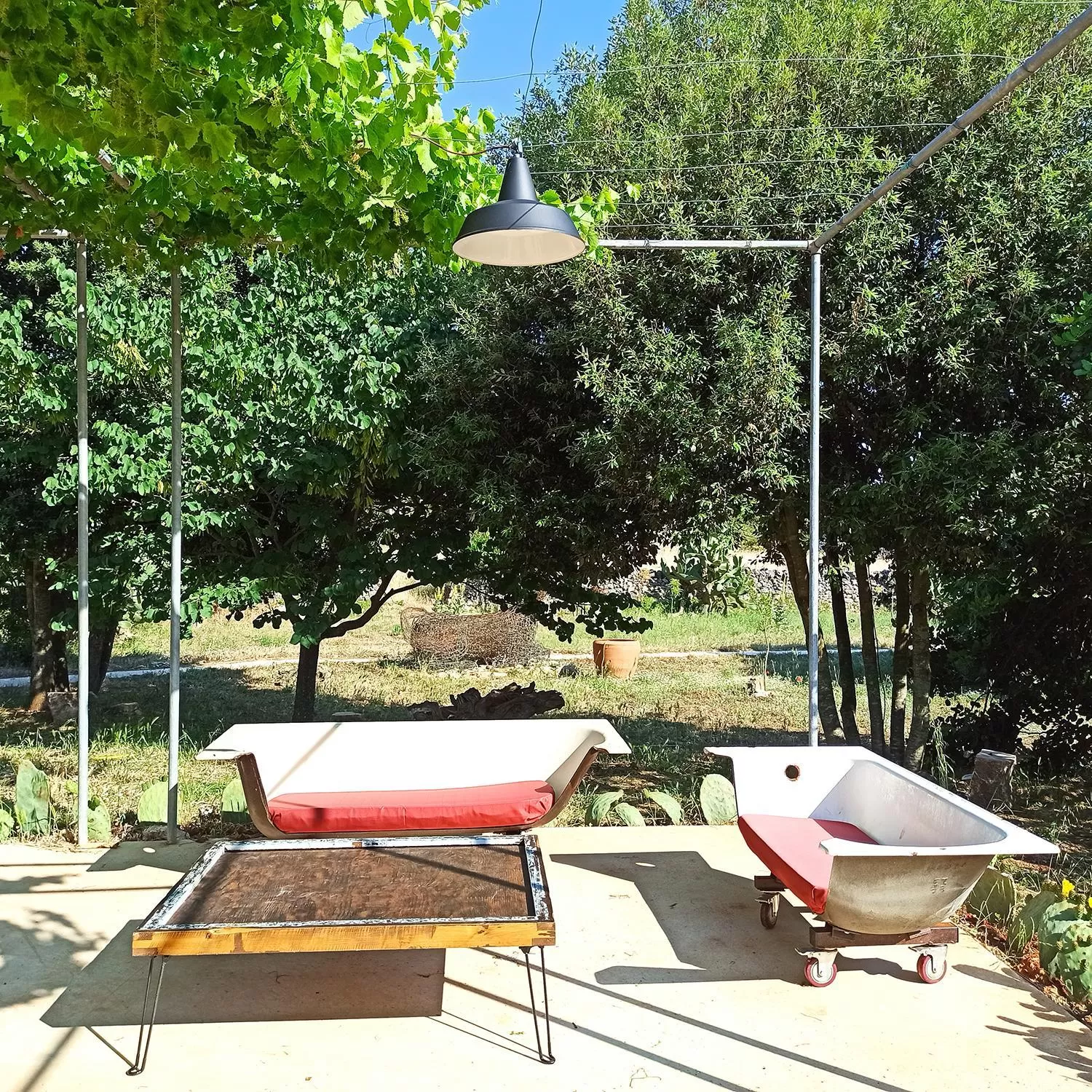 Patio in Masseria LoJazzo