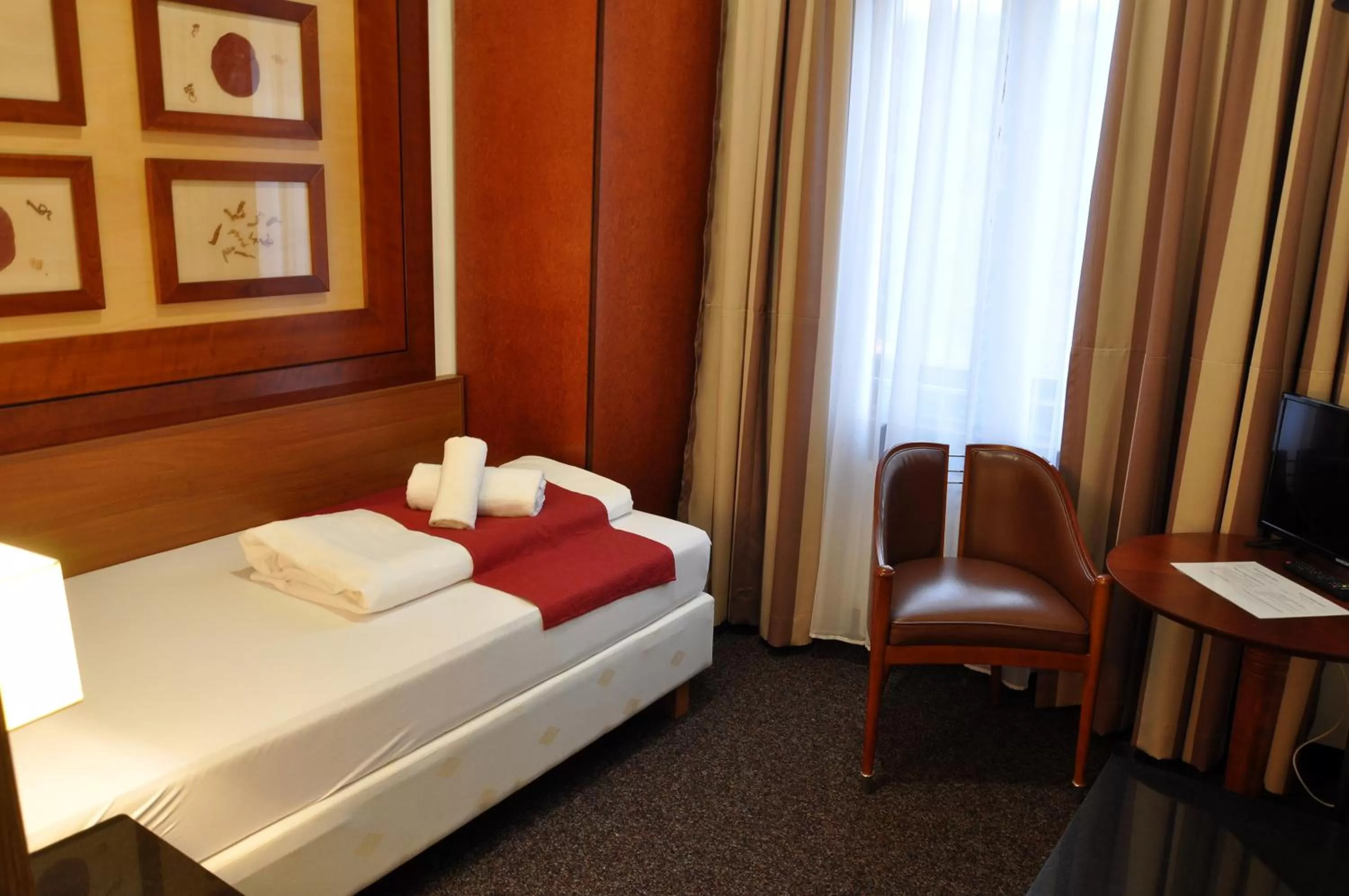 Photo of the whole room, Bed in Hotel U Bílého koně