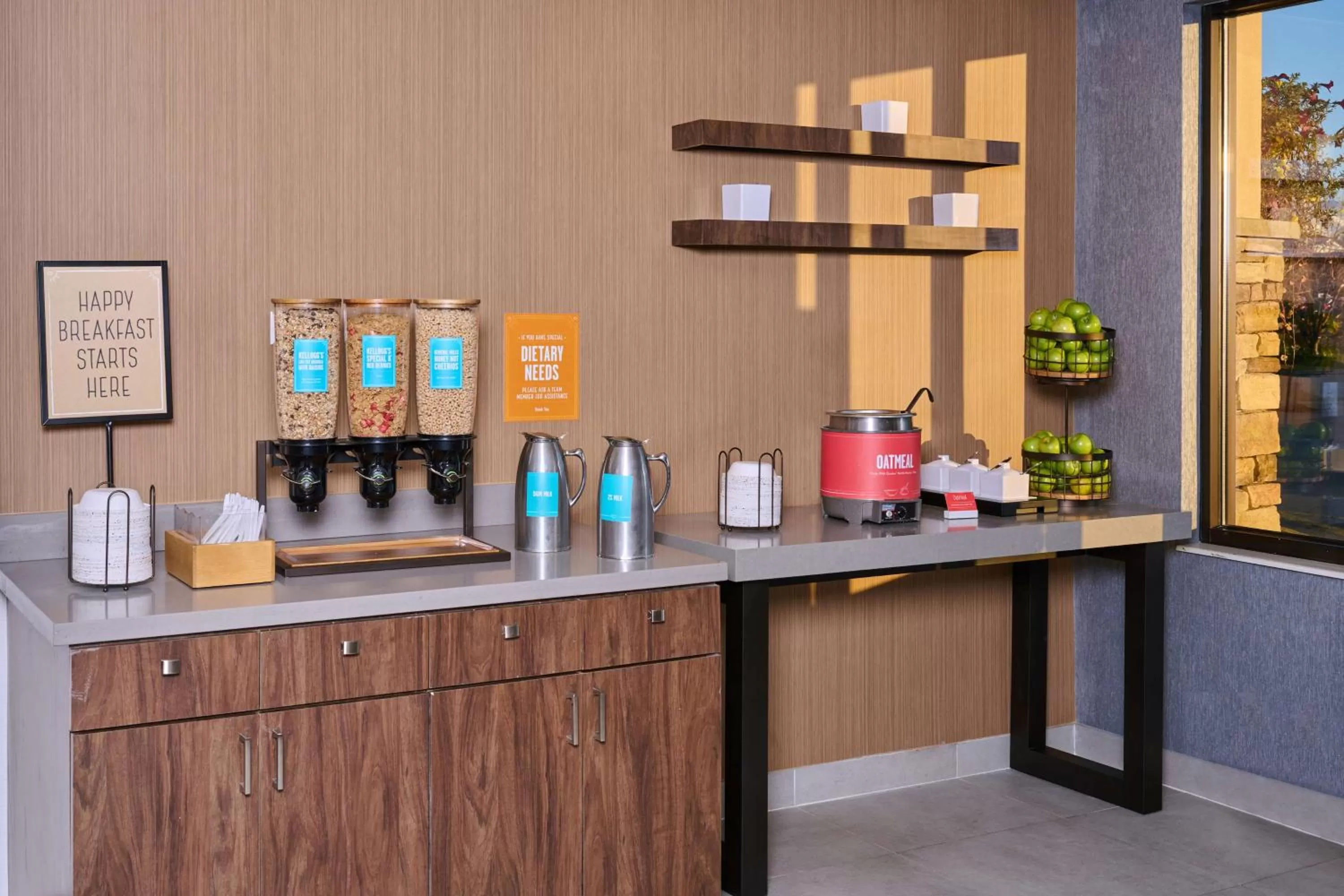 Breakfast in Hampton Inn Anchorage