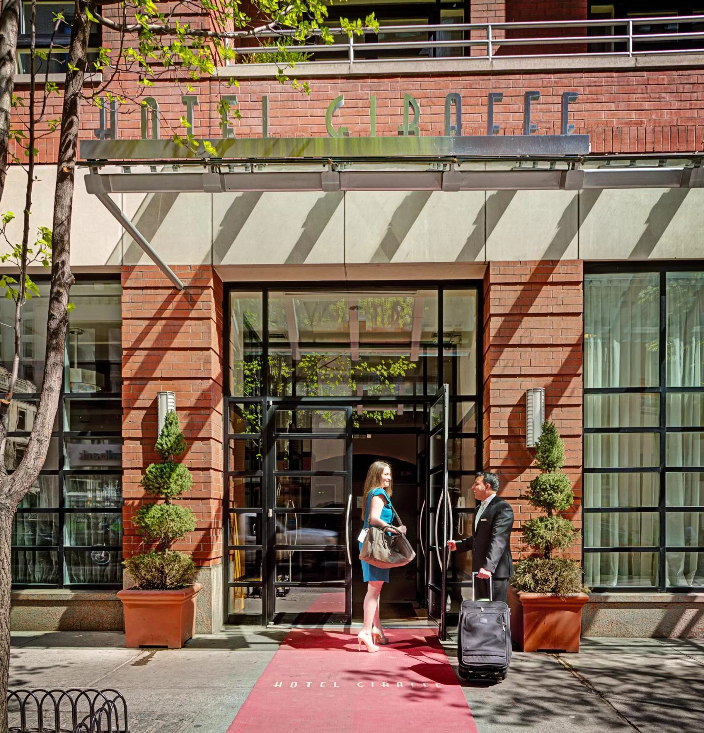 Facade/entrance in Hotel Giraffe by Library Hotel Collection