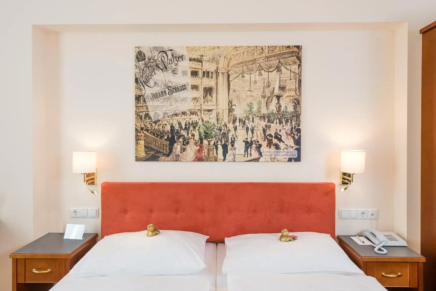 Classic Single Room in Hotel Johann Strauss Classic Single Room in Hotel Johann Strauss