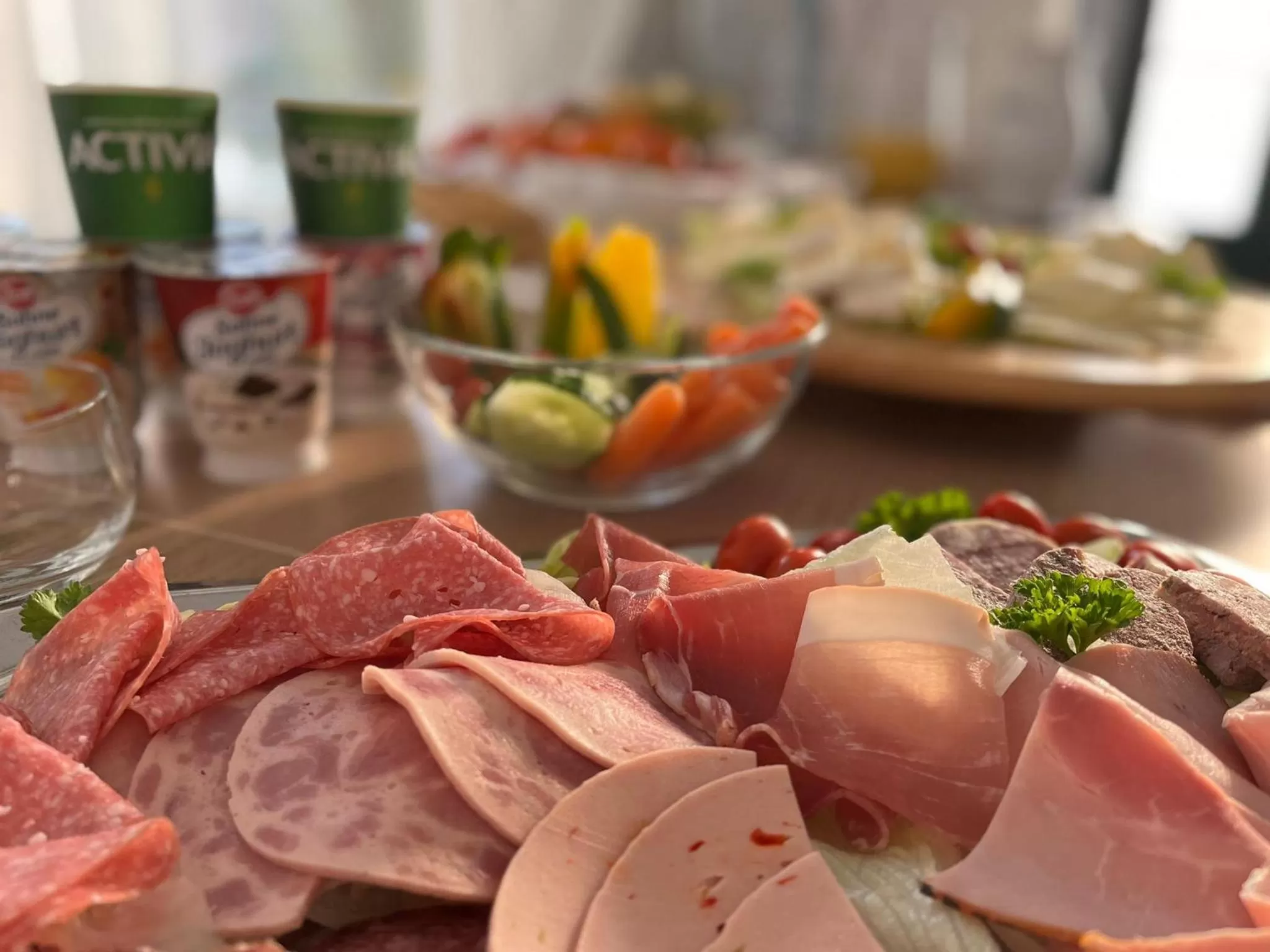 Breakfast in Parkhotel Am Schwanenteich