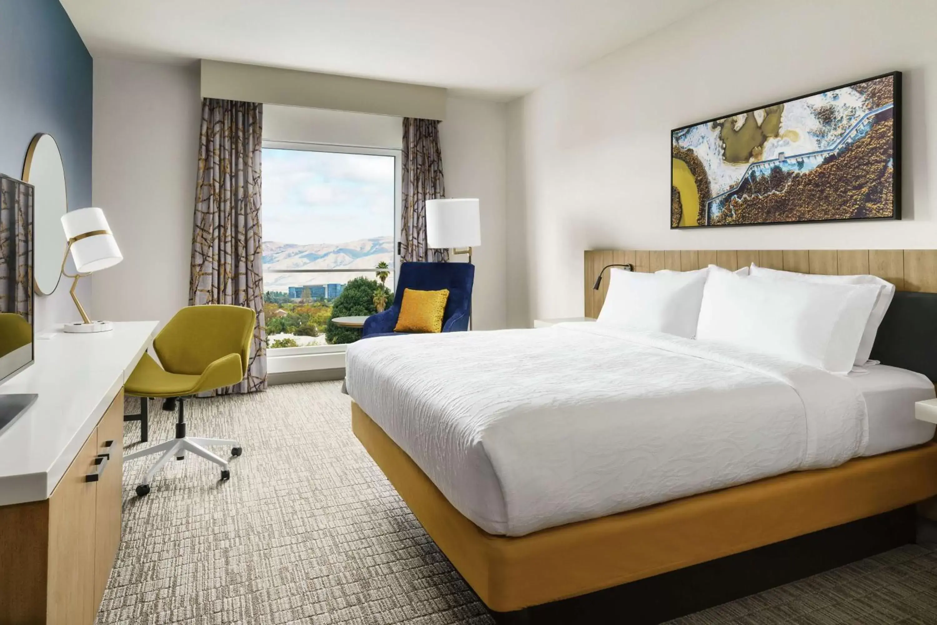 King Room with Mountain View in Hilton Garden Inn Sunnyvale King Room with Mountain View in Hilton Garden Inn Sunnyvale