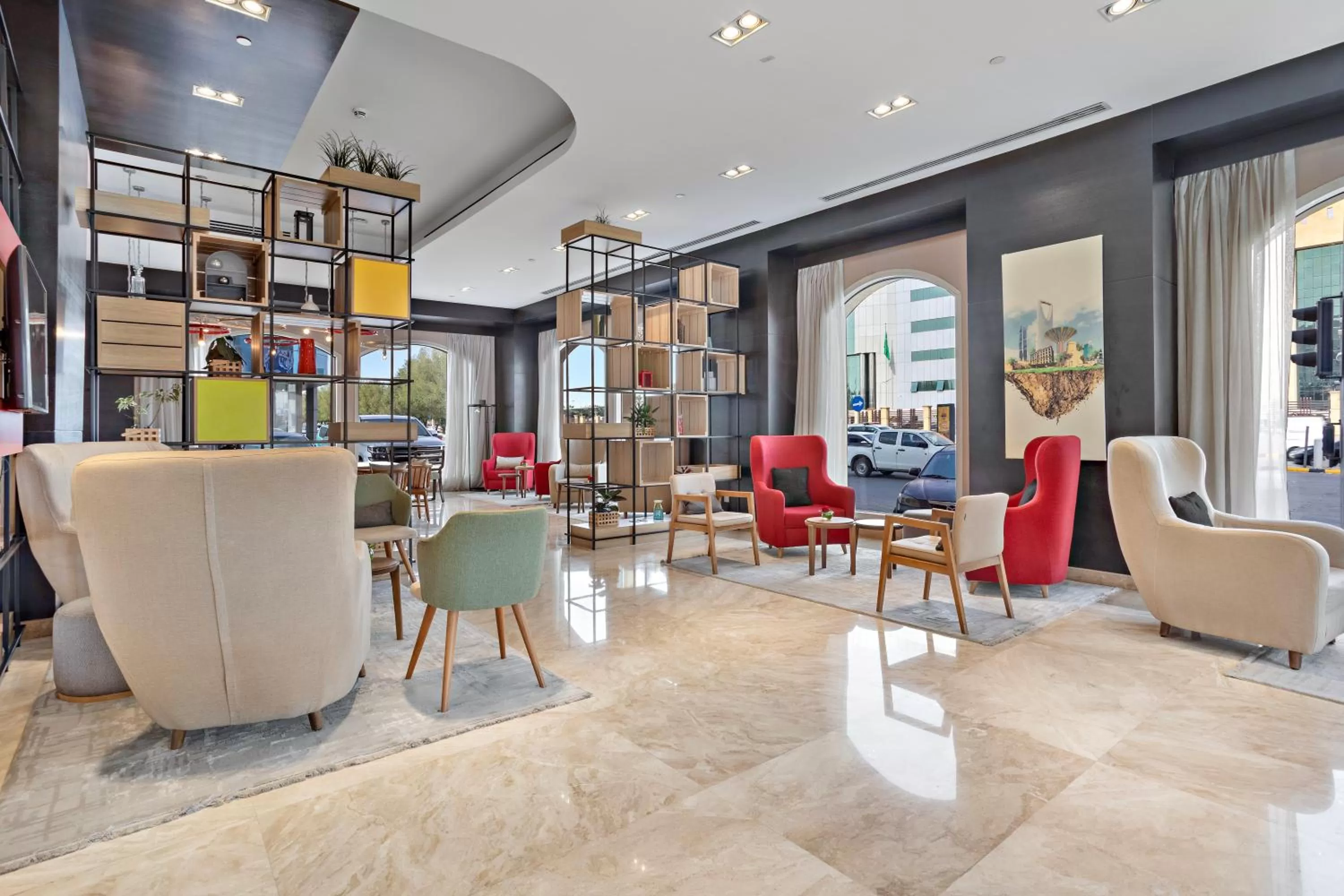 Lobby or reception in IntercityHotel Riyadh Malaz