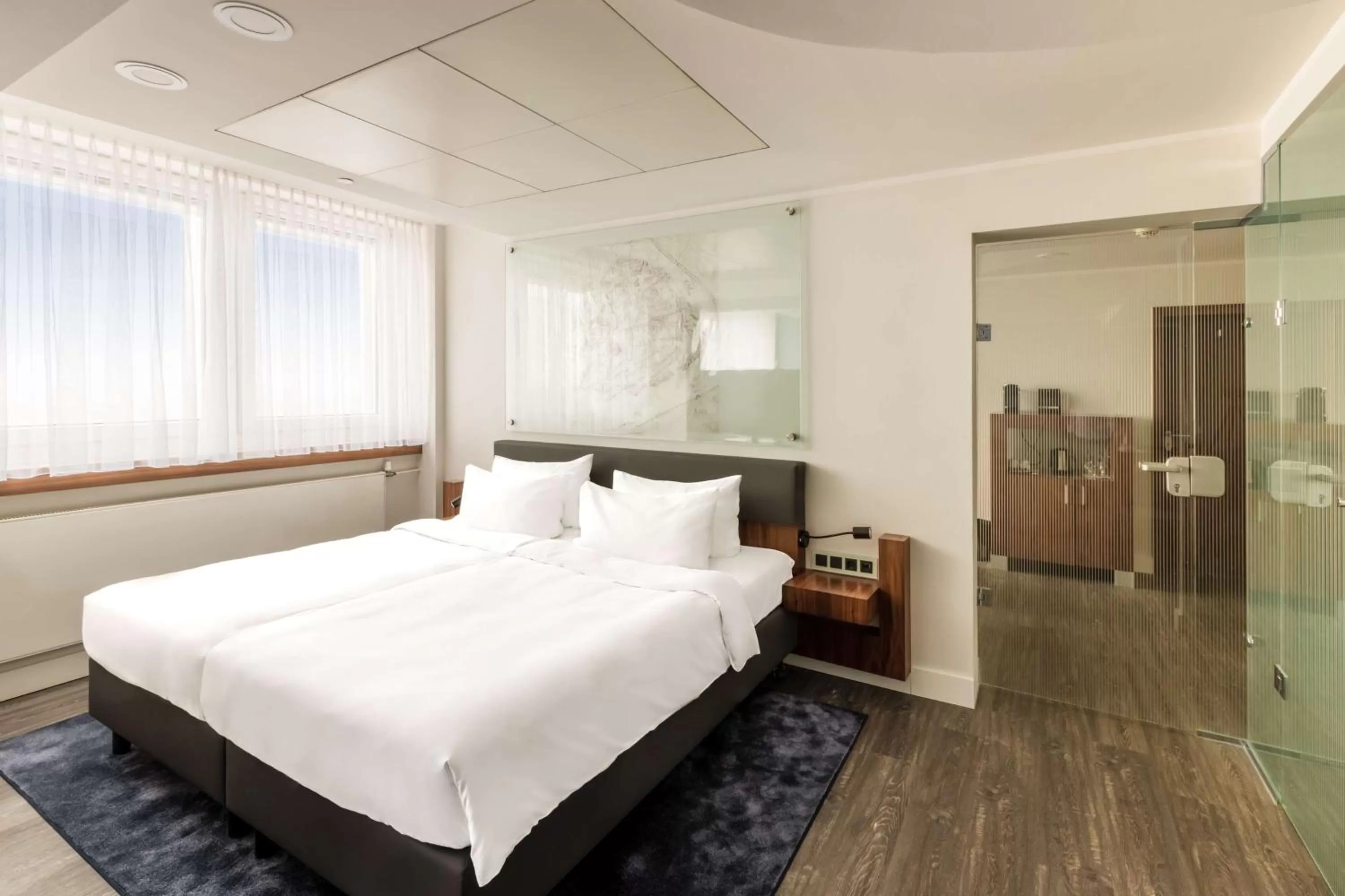 Photo of the whole room, Bed in Radisson Blu Hotel Erfurt