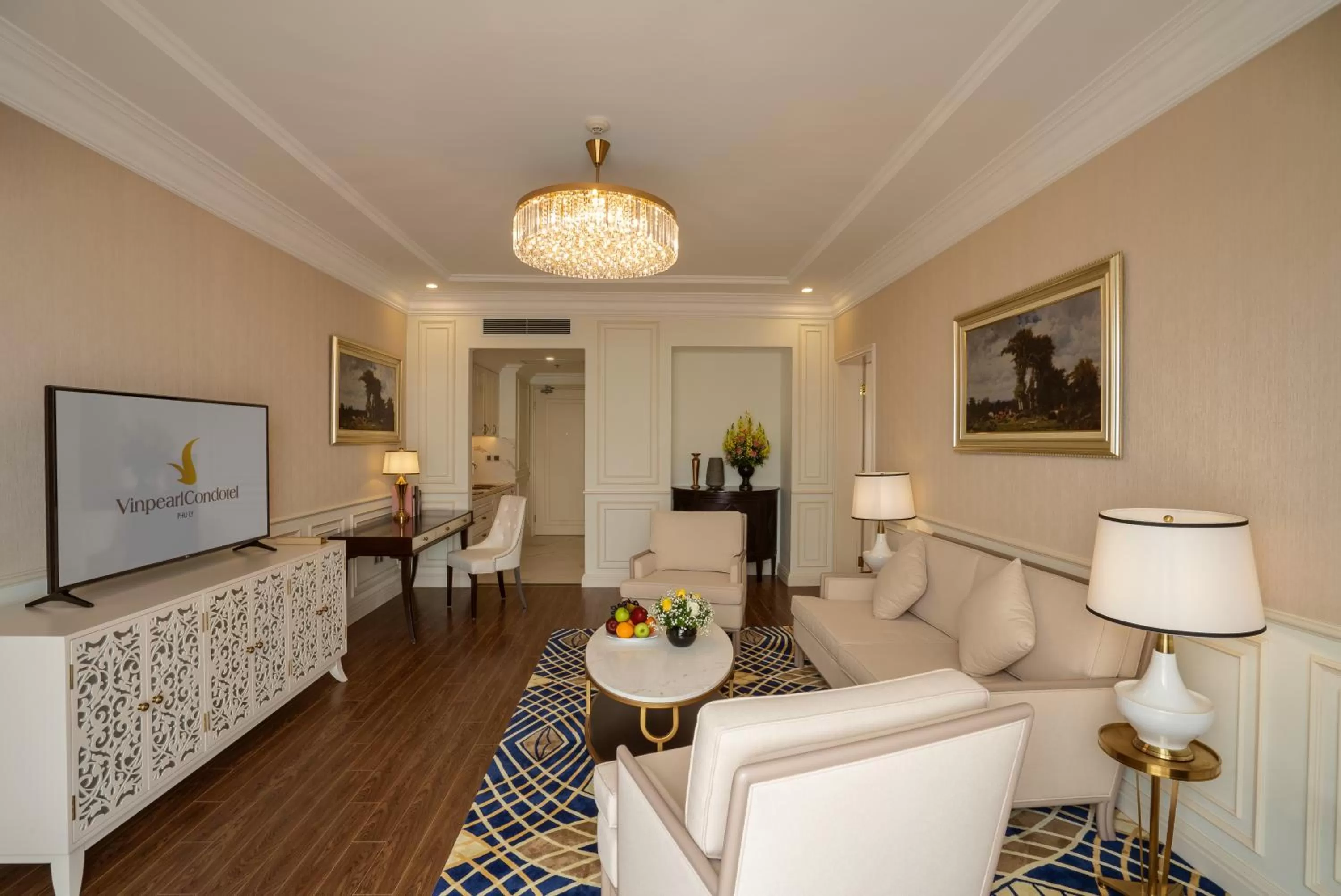 Living room in Meliá Vinpearl Phu Ly