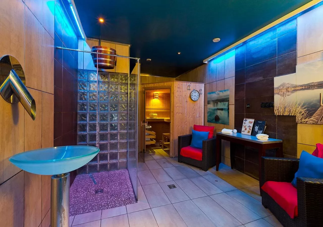 Sauna in Enzo Hotels Reims Tinqueux by Kyriad Direct