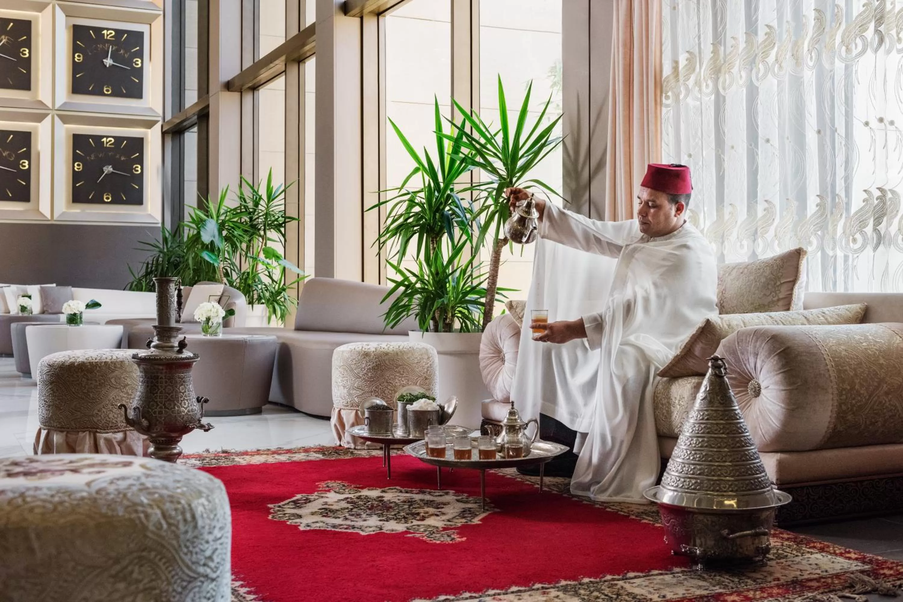 Lobby or reception in Mövenpick Hotel & Casino Malabata Tanger